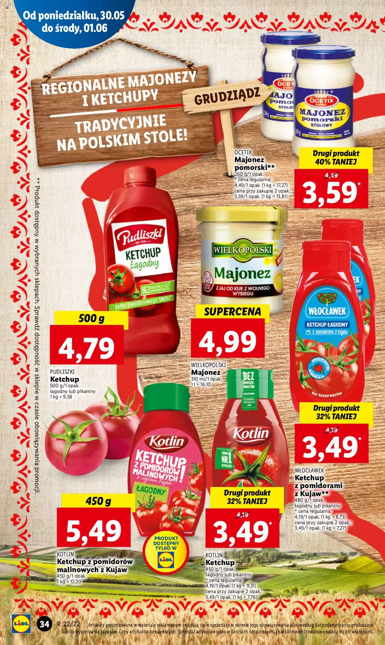 Lidl gazetka ważna  od 30.05.2022 do 01.06.2022 strona 34