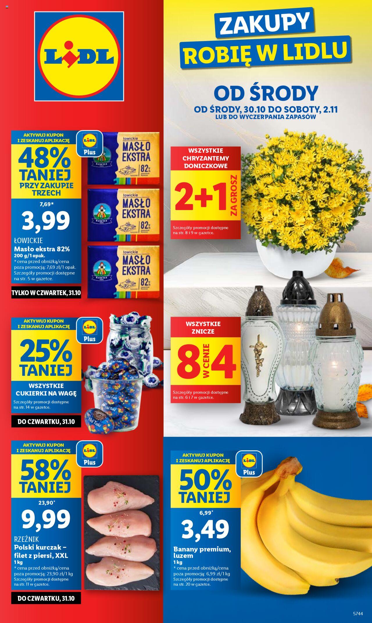 LIDL gazetka ważna od 30.10.2024 do 02.11.2024 strona 1