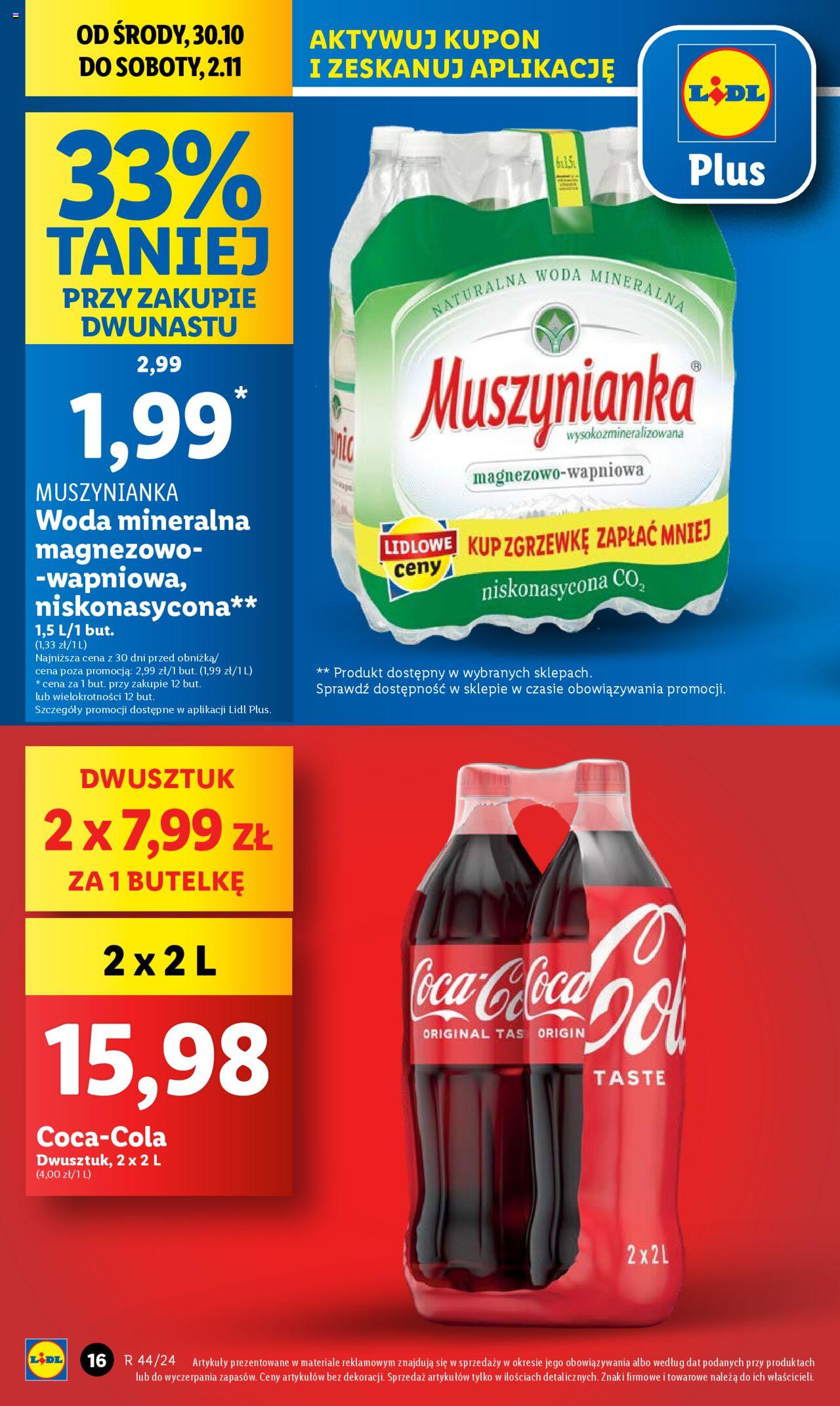 LIDL gazetka ważna od 30.10.2024 do 02.11.2024 strona 16