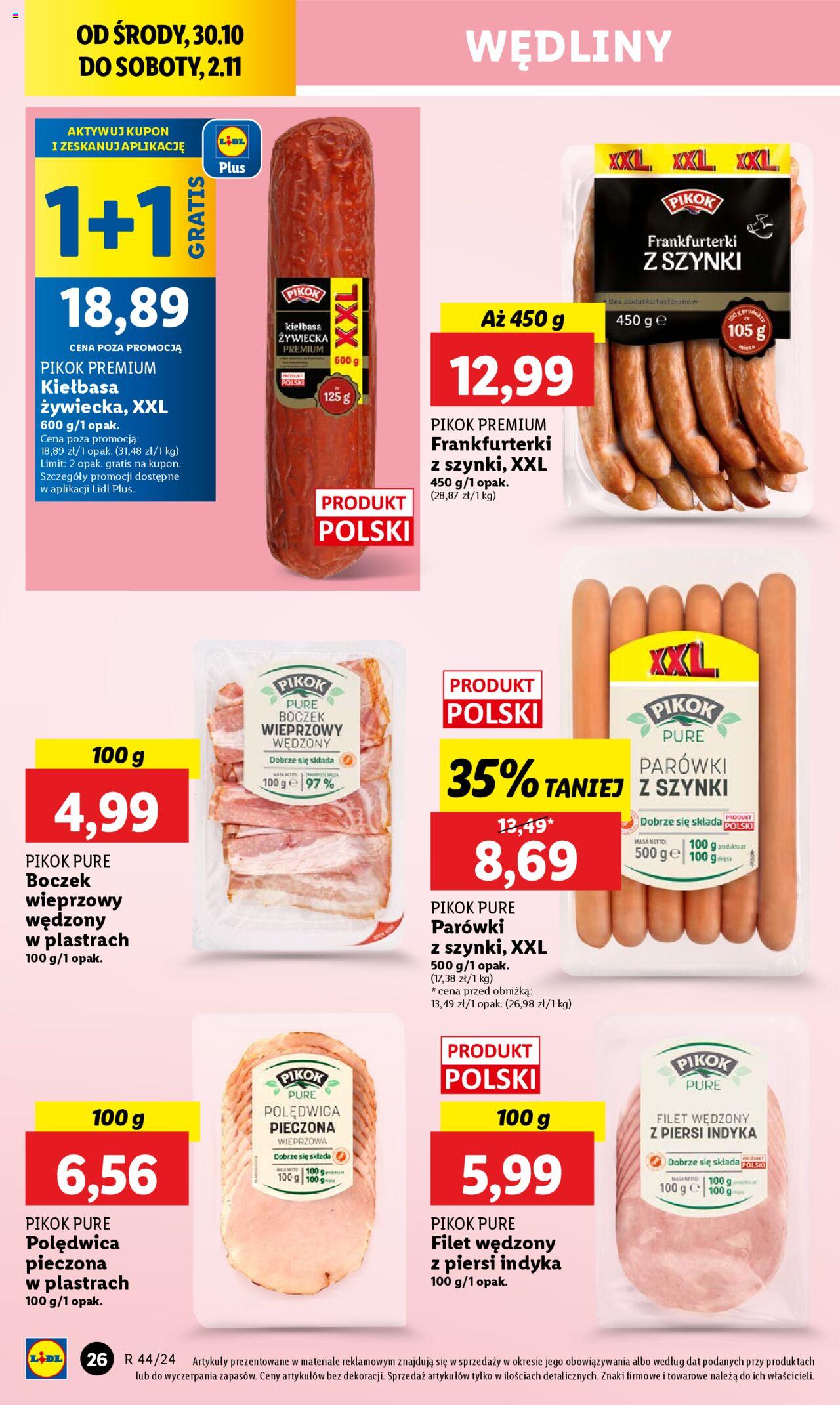 LIDL gazetka ważna od 30.10.2024 do 02.11.2024 strona 33