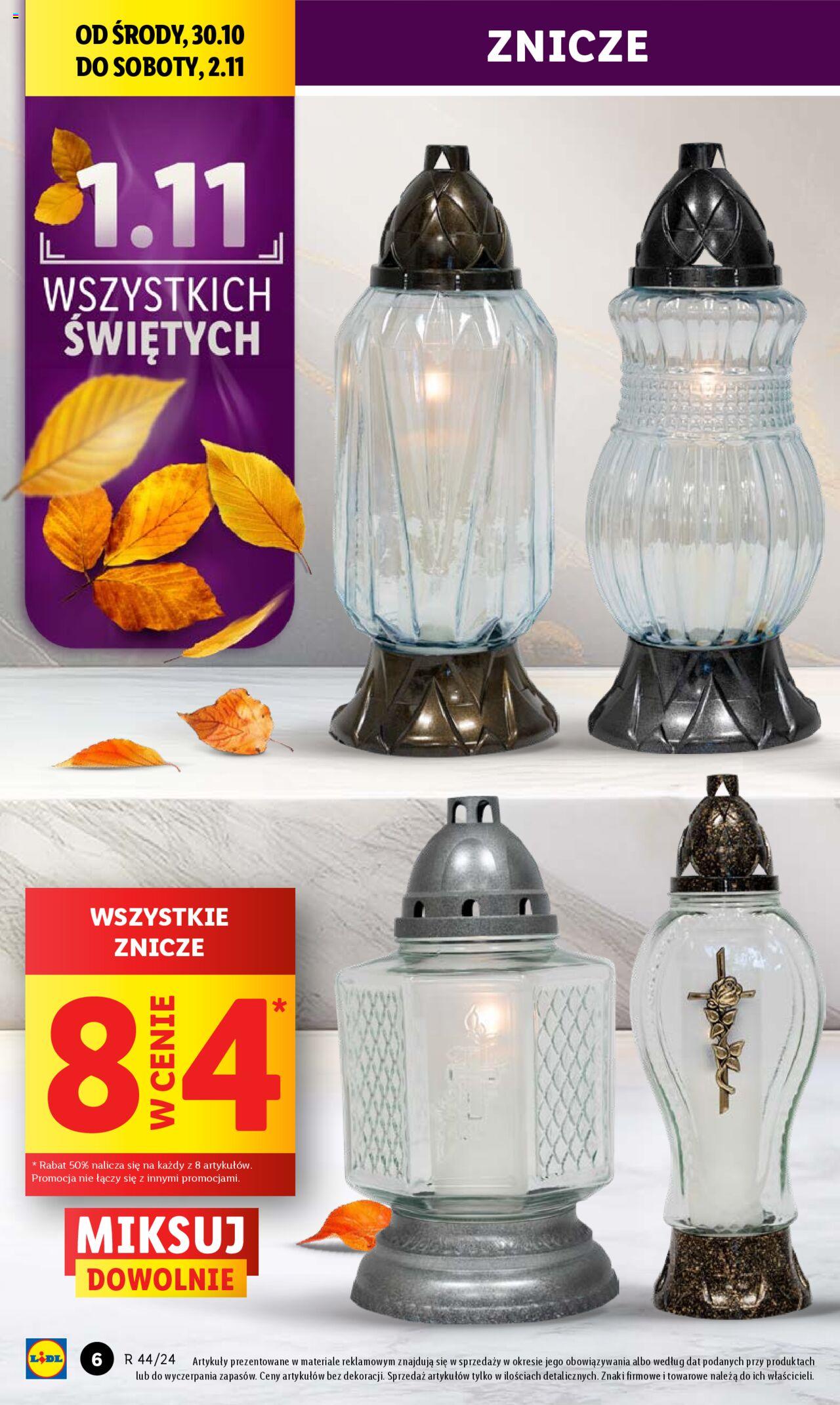 LIDL gazetka ważna od 30.10.2024 do 02.11.2024 strona 6