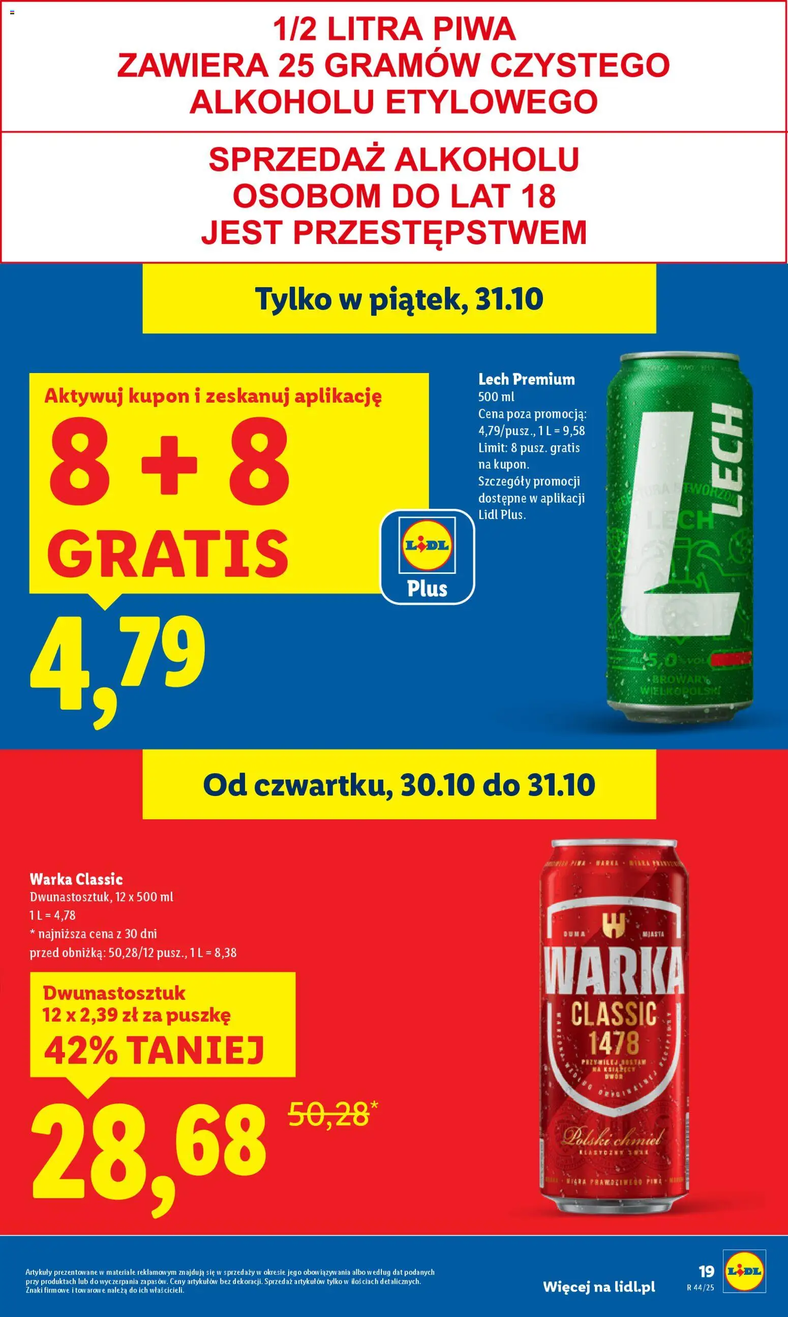 LIDL gazetka ważna od 30.10.2025 do  31.10.2025 strona 19