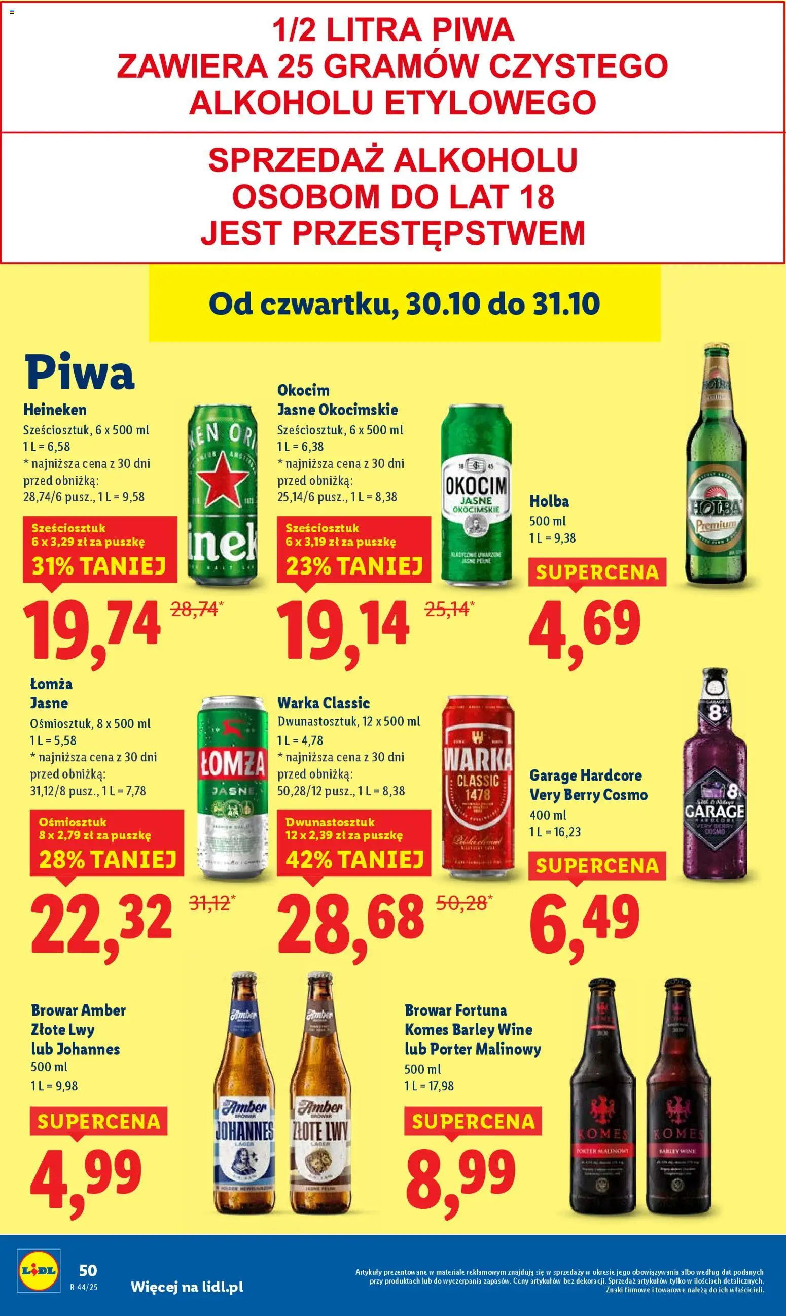 LIDL gazetka ważna od 30.10.2025 do  31.10.2025 strona 52