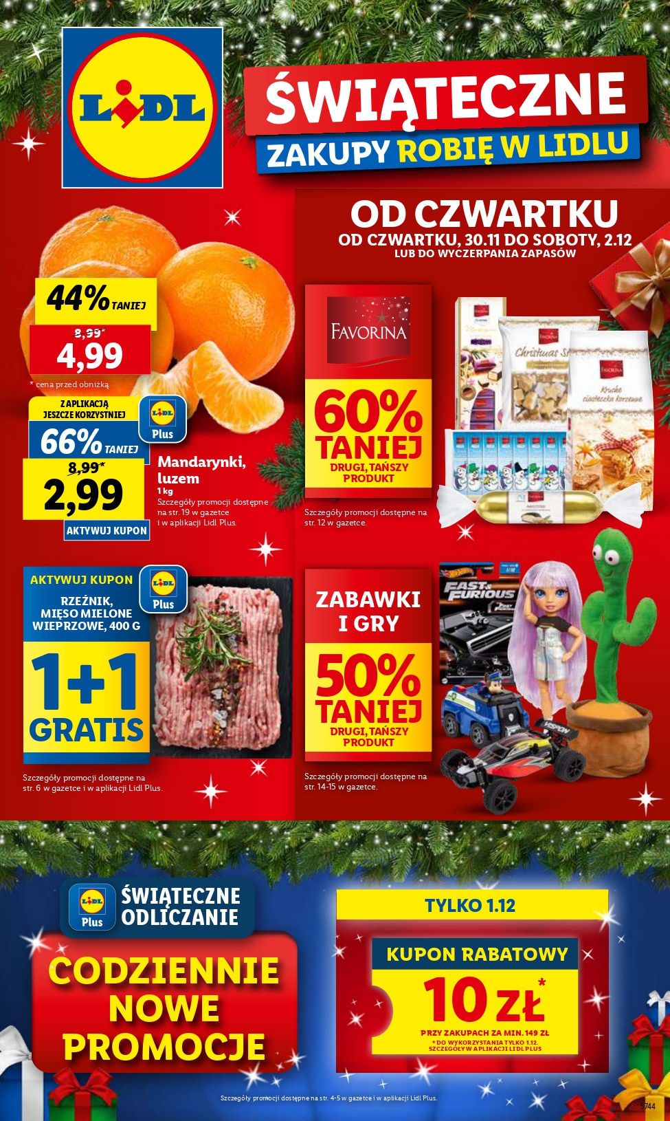 Lidl gazetka ważna od 30.11.2023 do 02.12.2023 strona 1