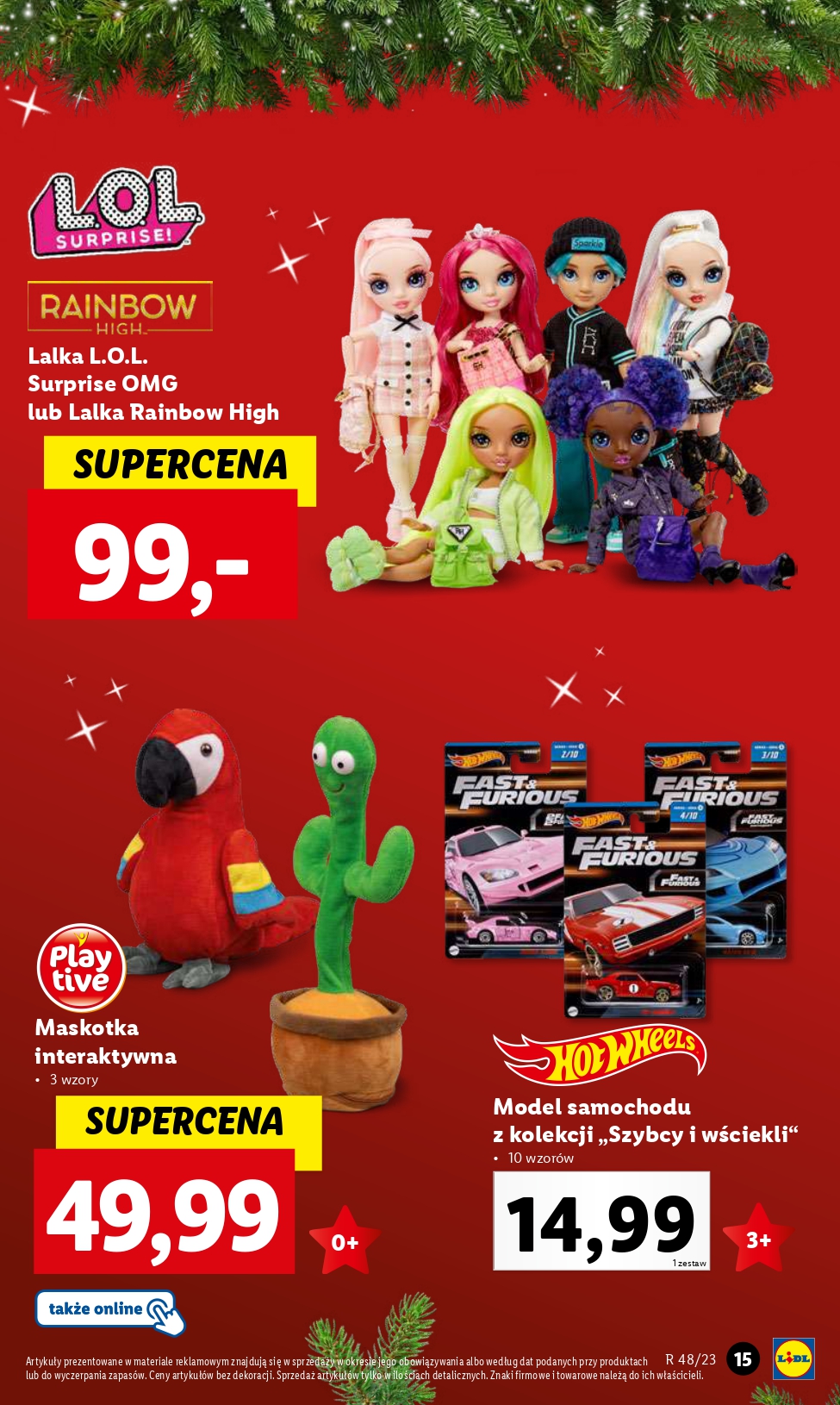 Lidl gazetka ważna od 30.11.2023 do 02.12.2023 strona 15
