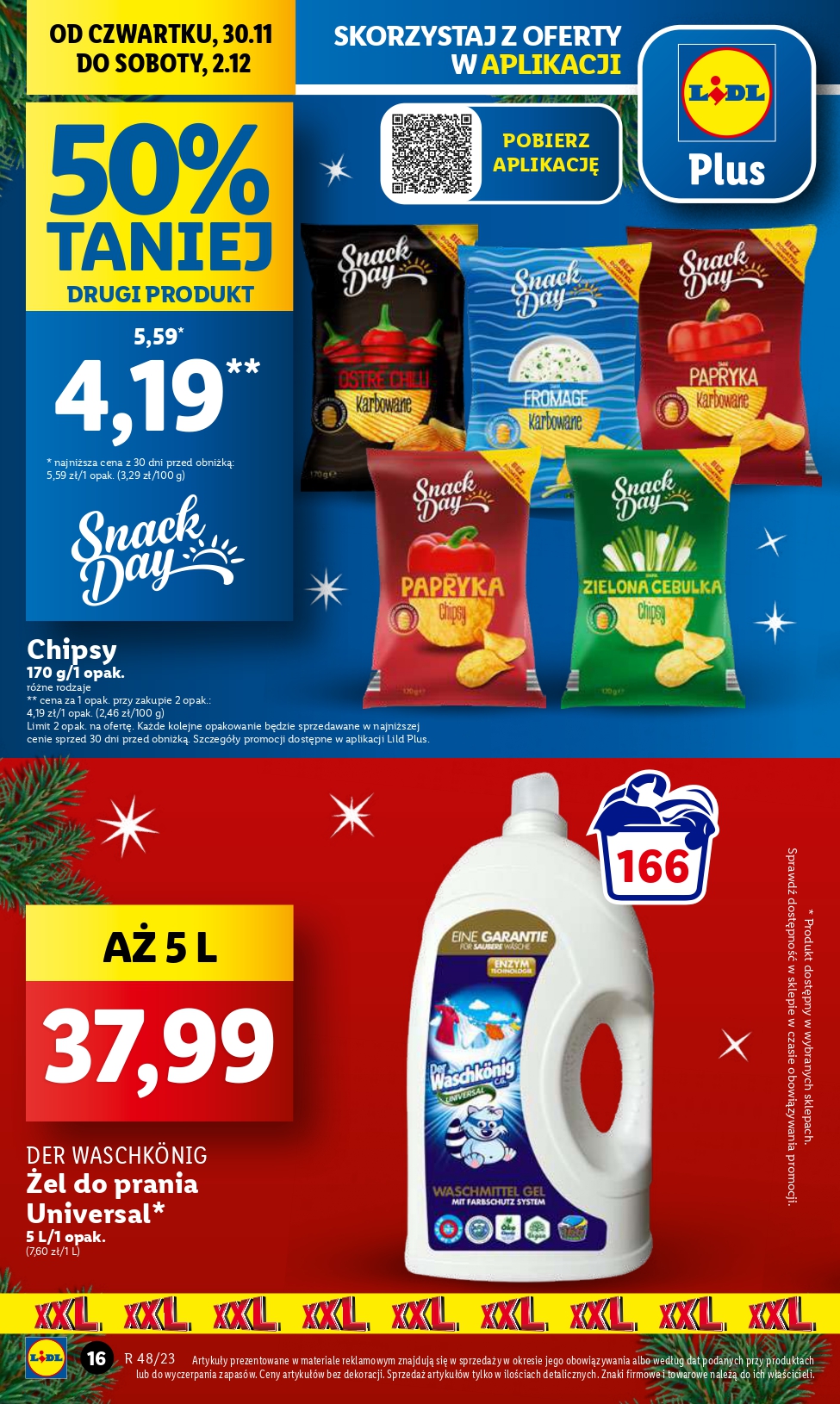 Lidl gazetka ważna od 30.11.2023 do 02.12.2023 strona 16