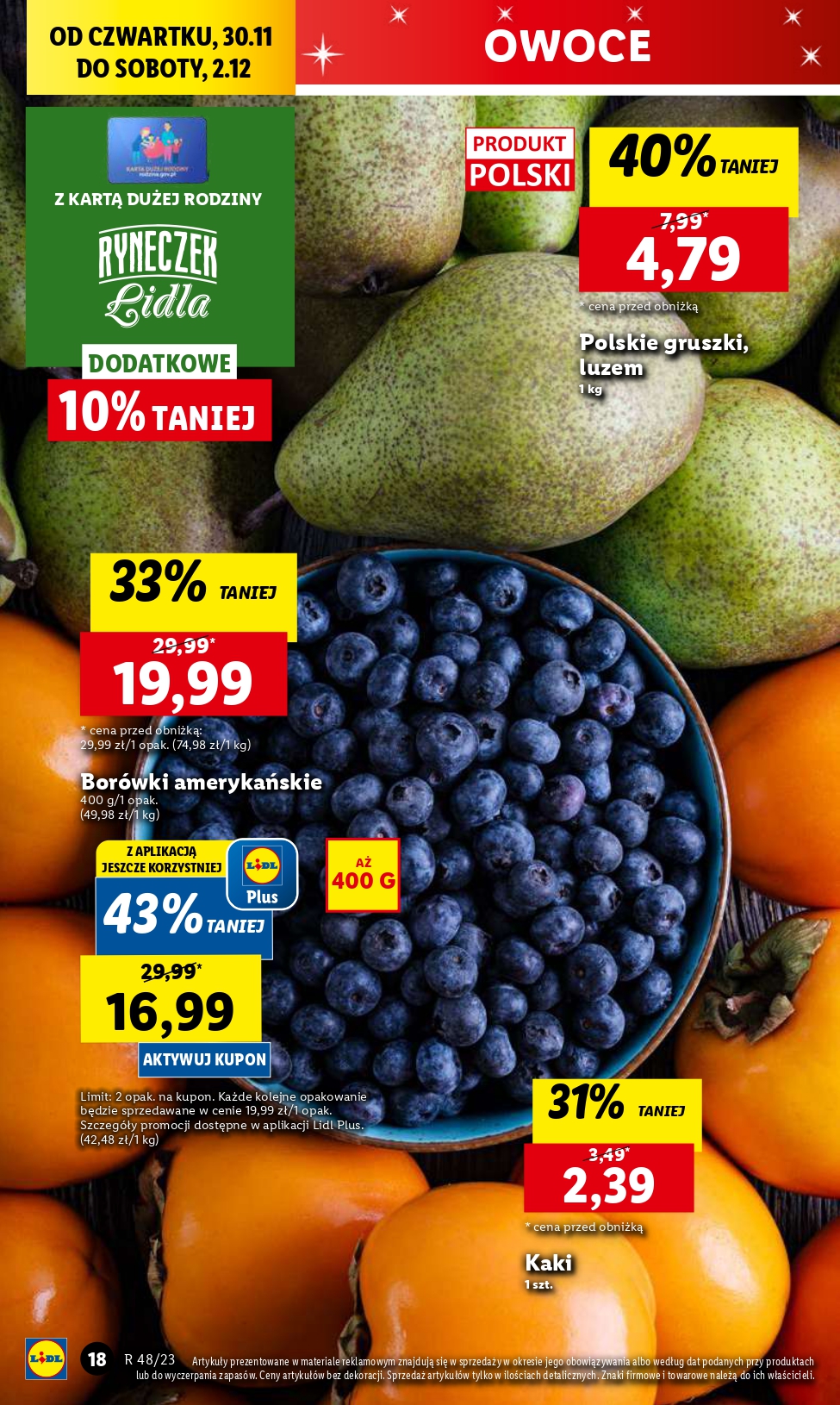Lidl gazetka ważna od 30.11.2023 do 02.12.2023 strona 20