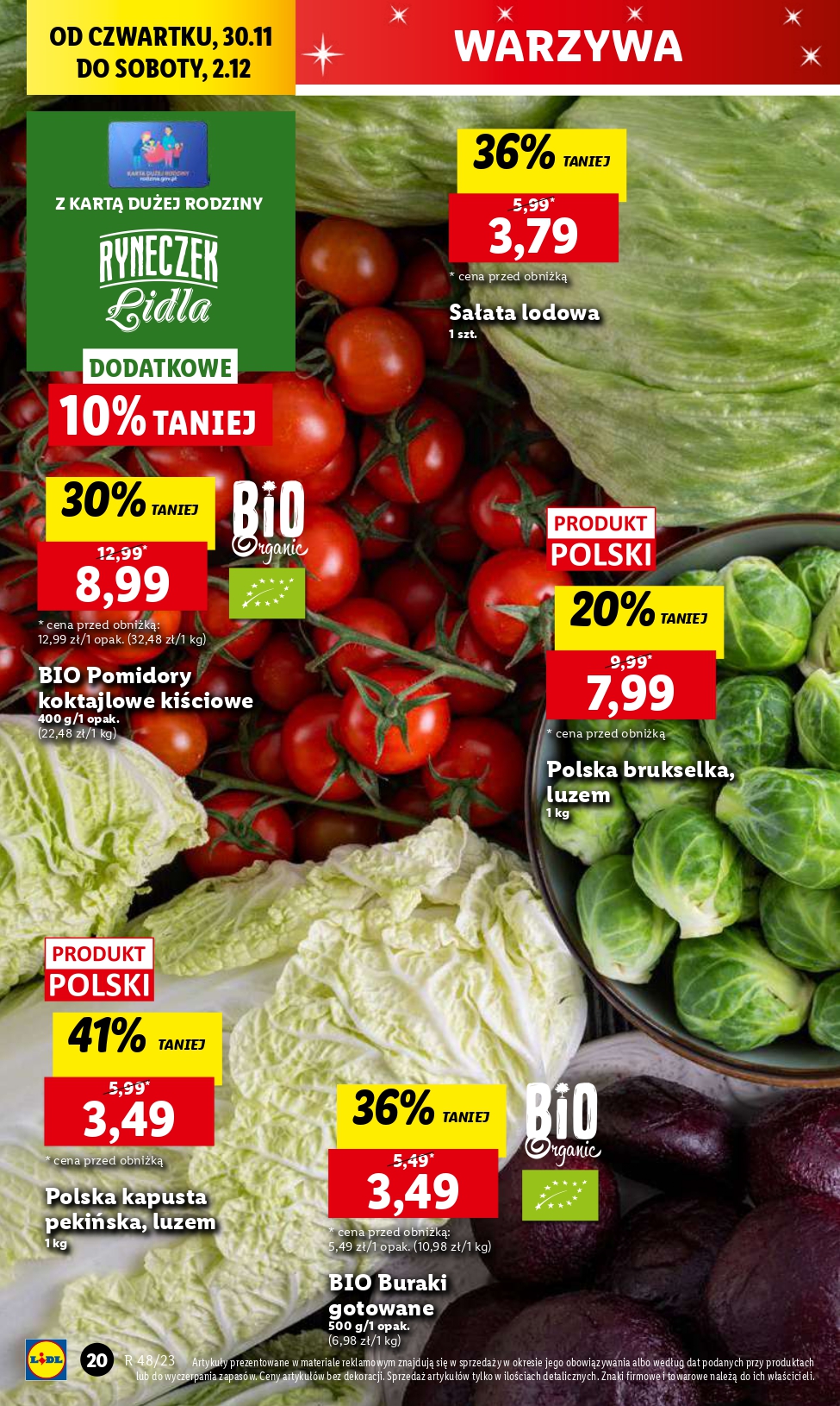 Lidl gazetka ważna od 30.11.2023 do 02.12.2023 strona 22