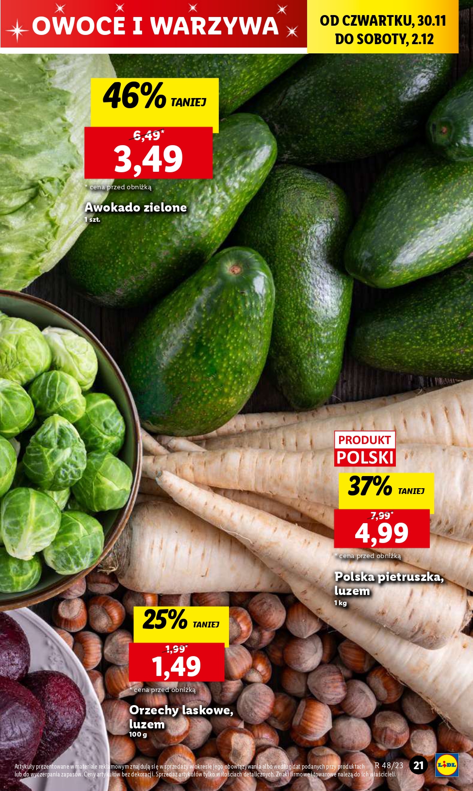 Lidl gazetka ważna od 30.11.2023 do 02.12.2023 strona 23