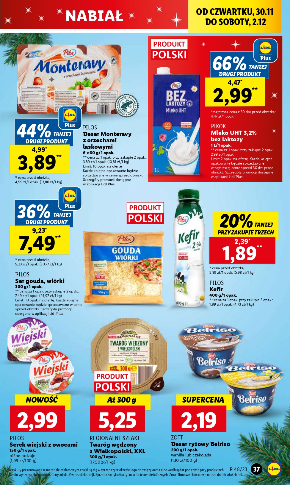 Lidl gazetka ważna od 30.11.2023 do 02.12.2023 strona 39