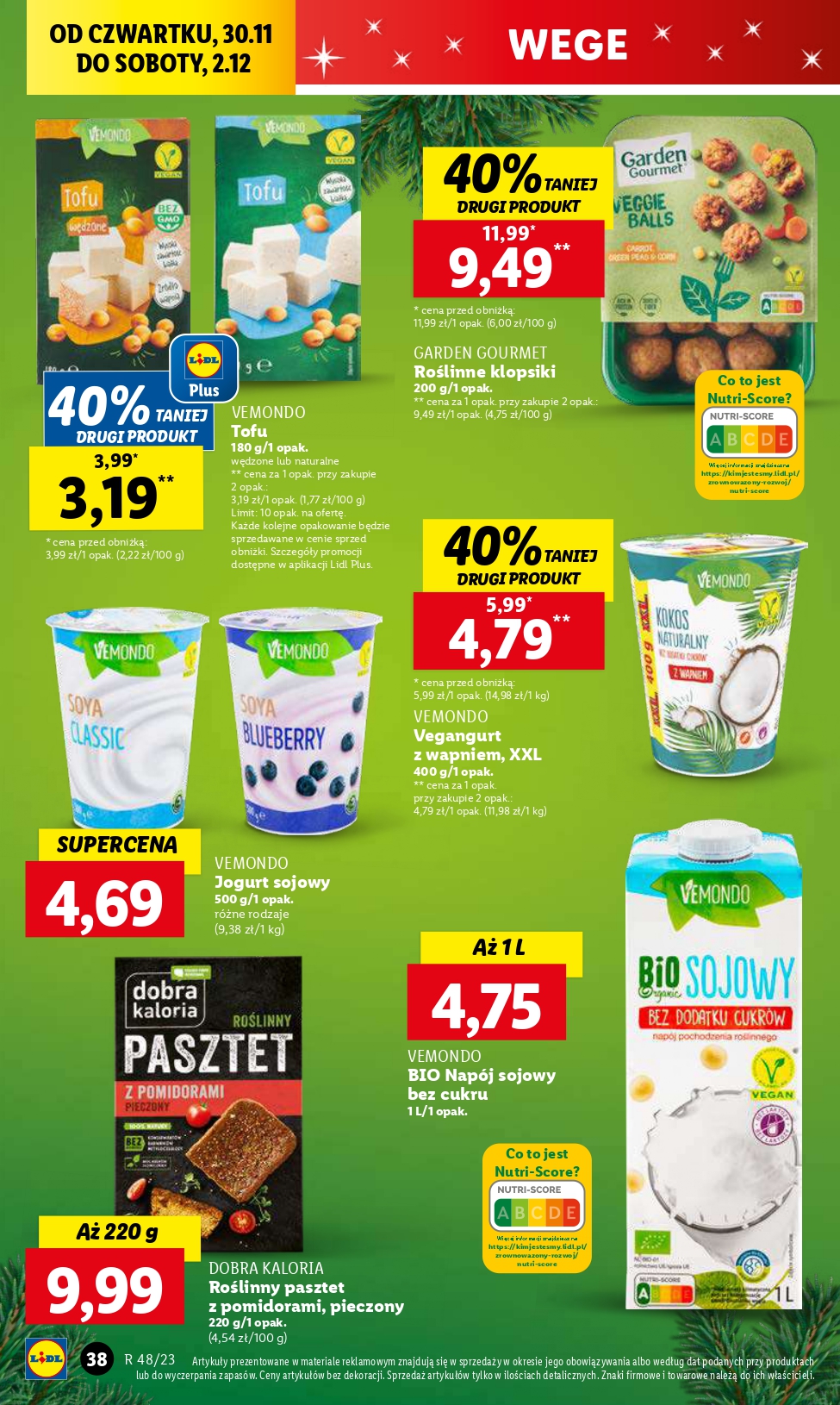 Lidl gazetka ważna od 30.11.2023 do 02.12.2023 strona 40