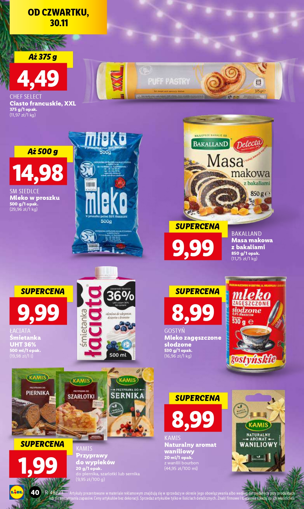 Lidl gazetka ważna od 30.11.2023 do 02.12.2023 strona 42