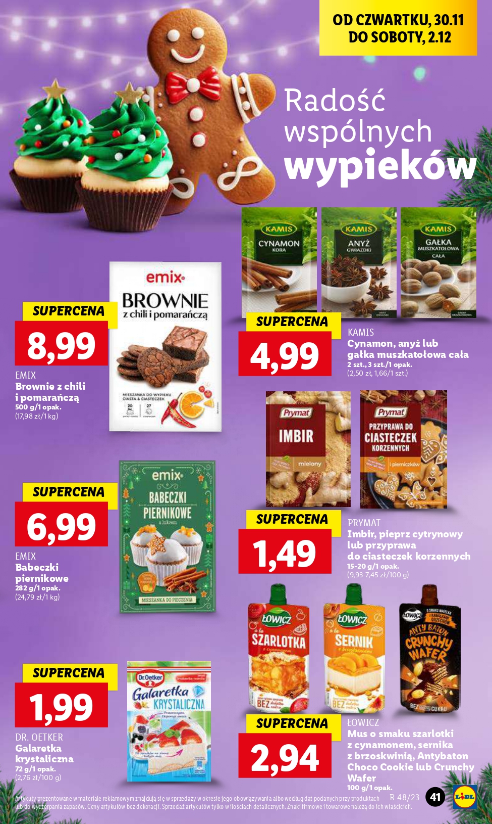 Lidl gazetka ważna od 30.11.2023 do 02.12.2023 strona 43