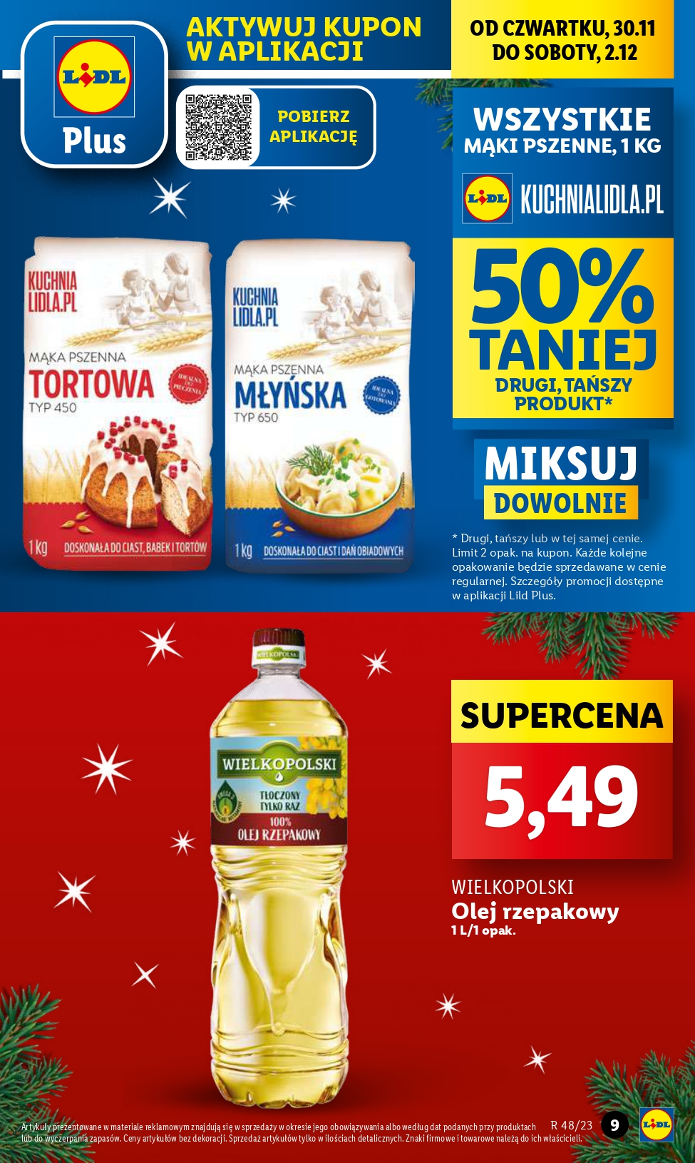 Lidl gazetka ważna od 30.11.2023 do 02.12.2023 strona 9