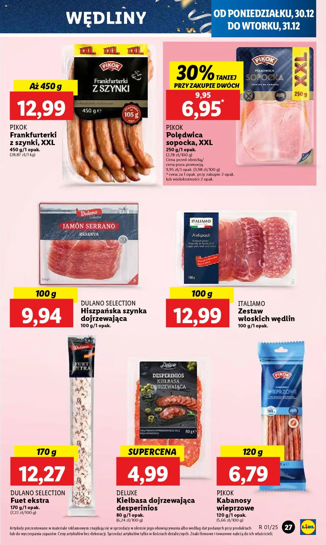 LIDL gazetka ważna od  30.12.2024 do 31.12.2024 strona 31