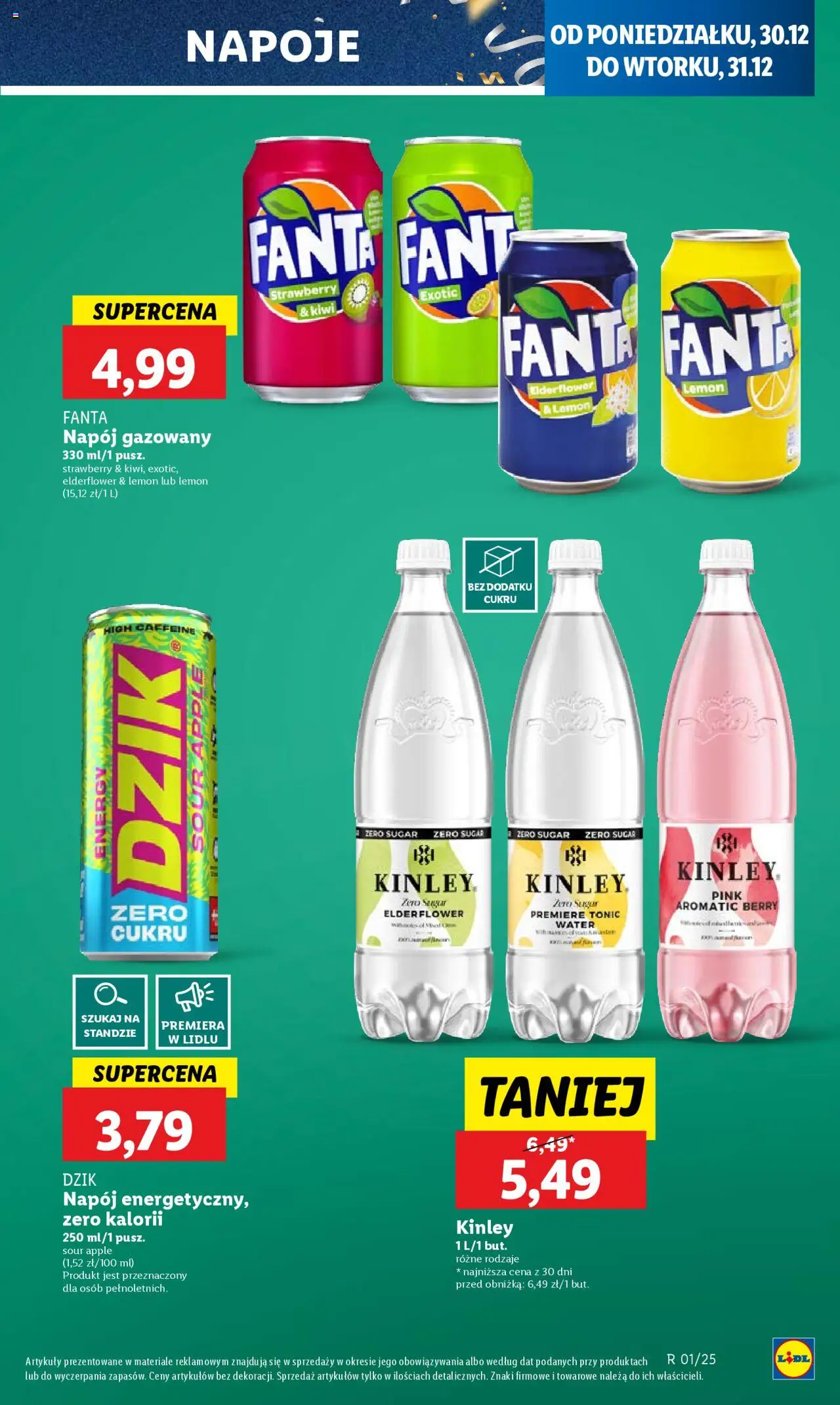 LIDL gazetka ważna od  30.12.2024 do 31.12.2024 strona 50