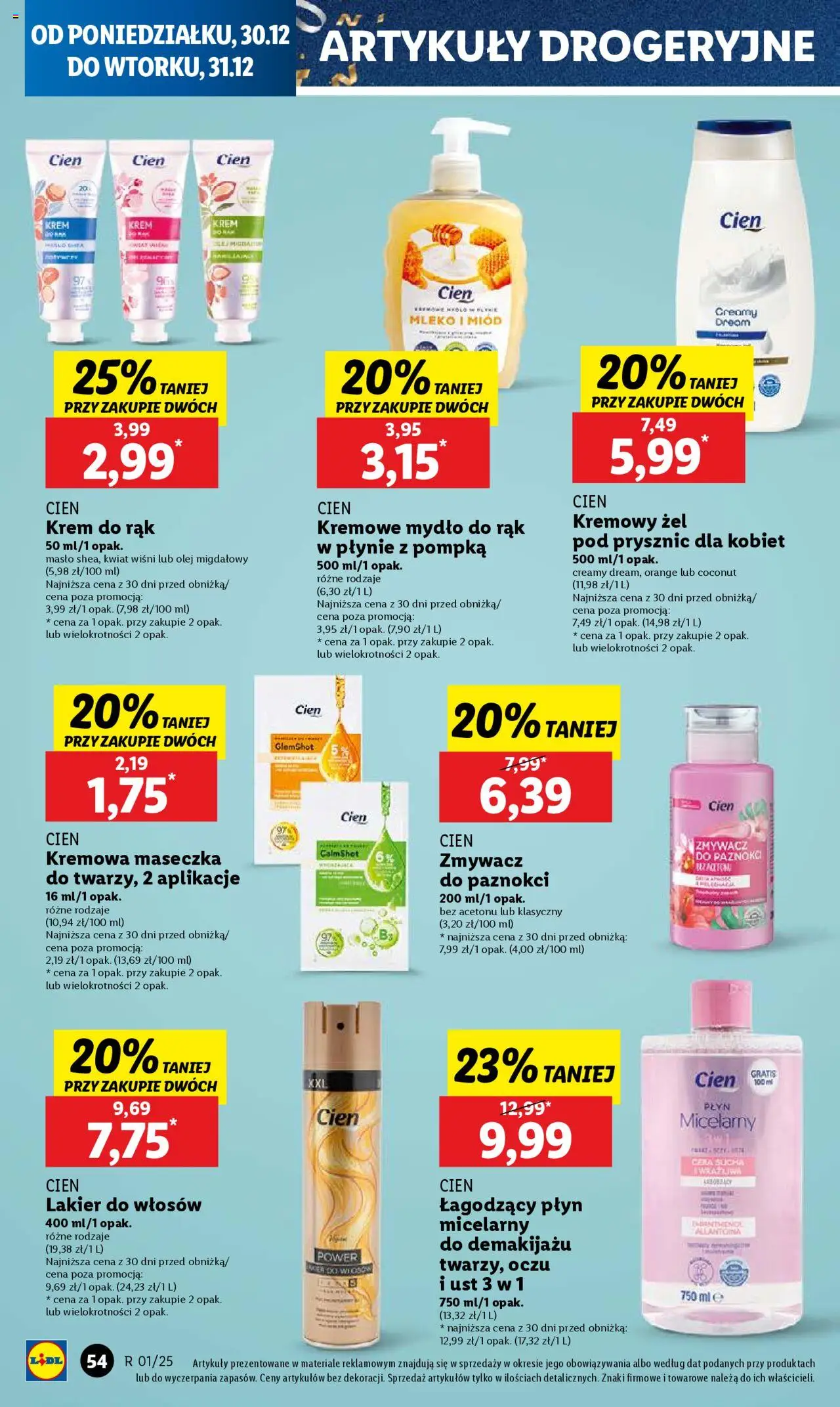 LIDL gazetka ważna od  30.12.2024 do 31.12.2024 strona 57