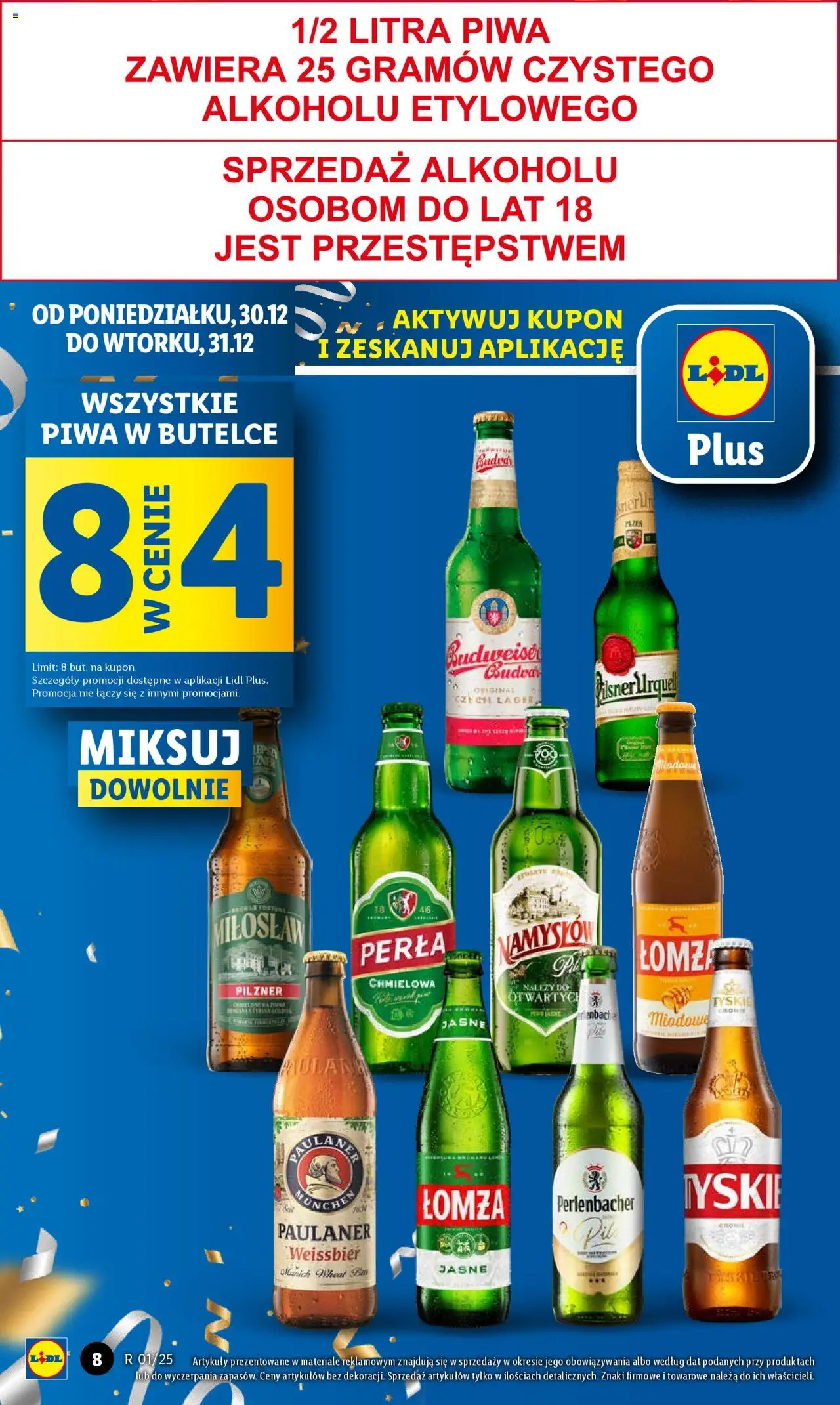 LIDL gazetka ważna od  30.12.2024 do 31.12.2024 strona 8