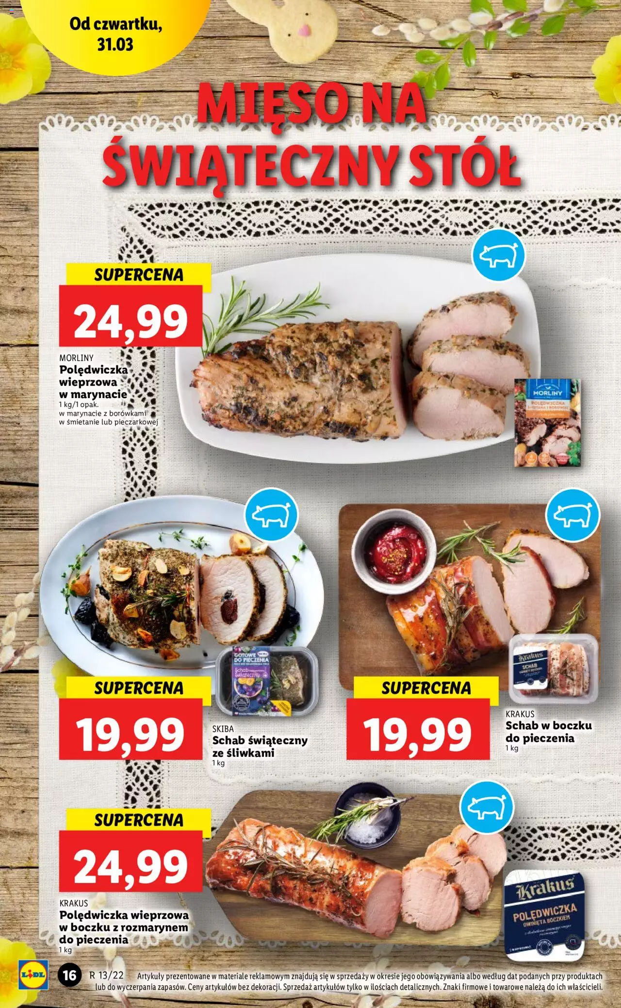 Lidl gazetka ważna od 31.03.2022 do 03.04.2022 strona 16