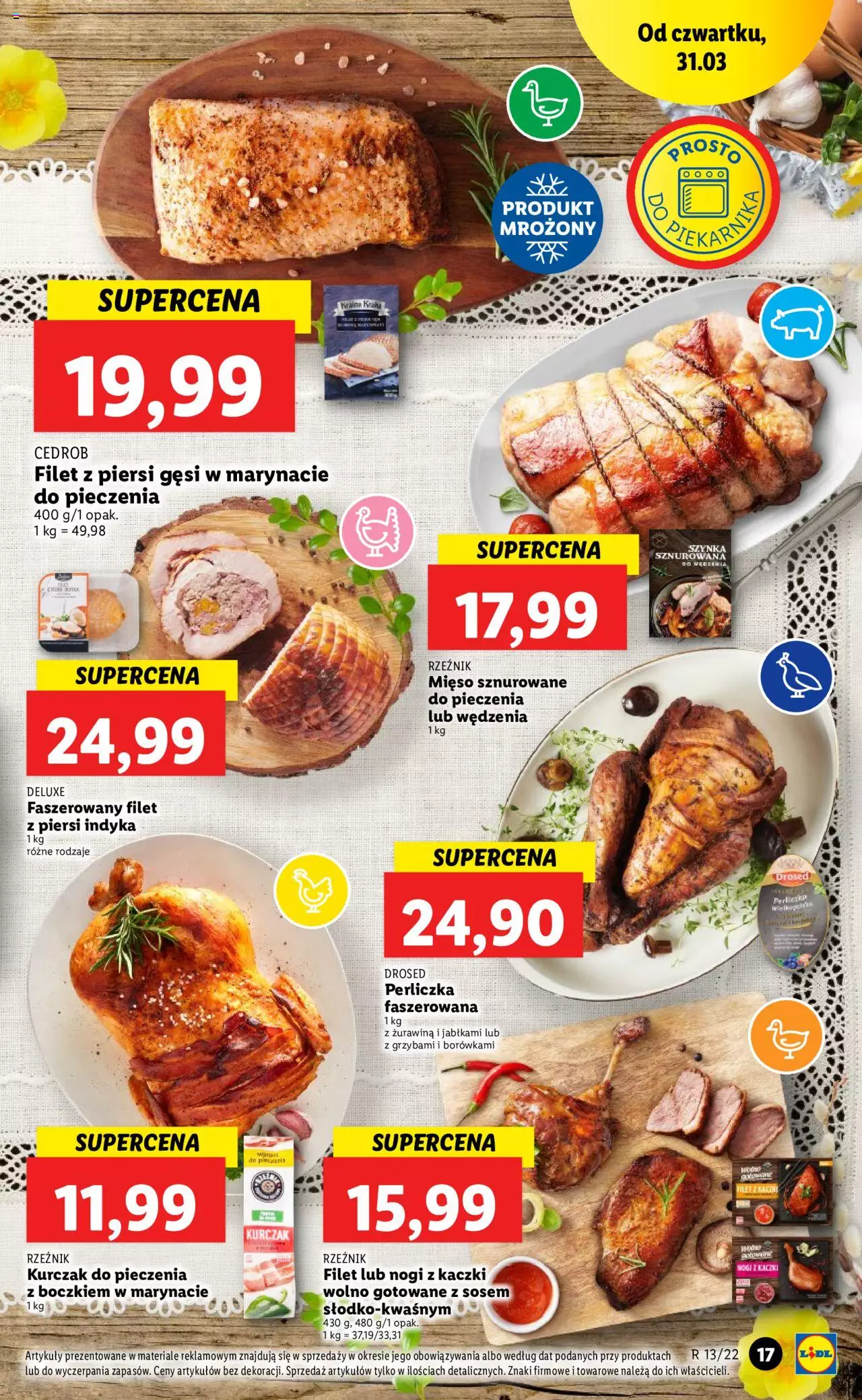 Lidl gazetka ważna od 31.03.2022 do 03.04.2022 strona 17
