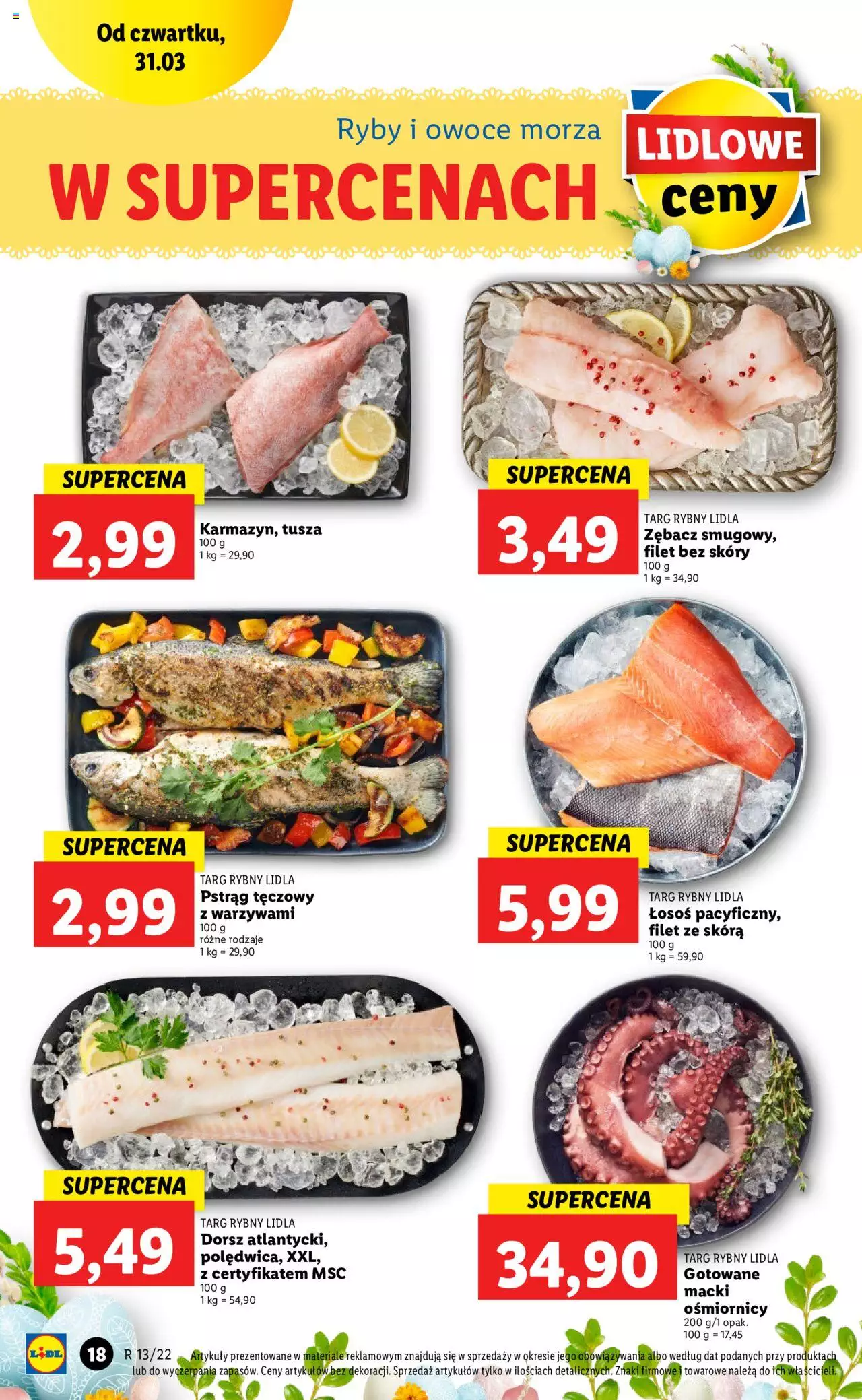 Lidl gazetka ważna od 31.03.2022 do 03.04.2022 strona 18