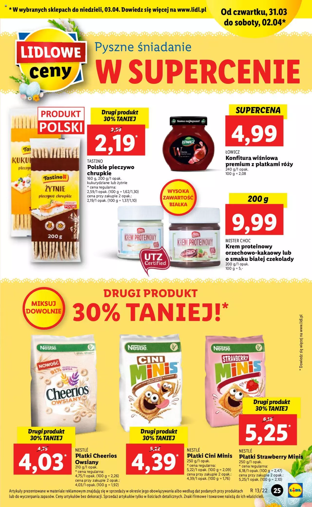 Lidl gazetka ważna od 31.03.2022 do 03.04.2022 strona 25
