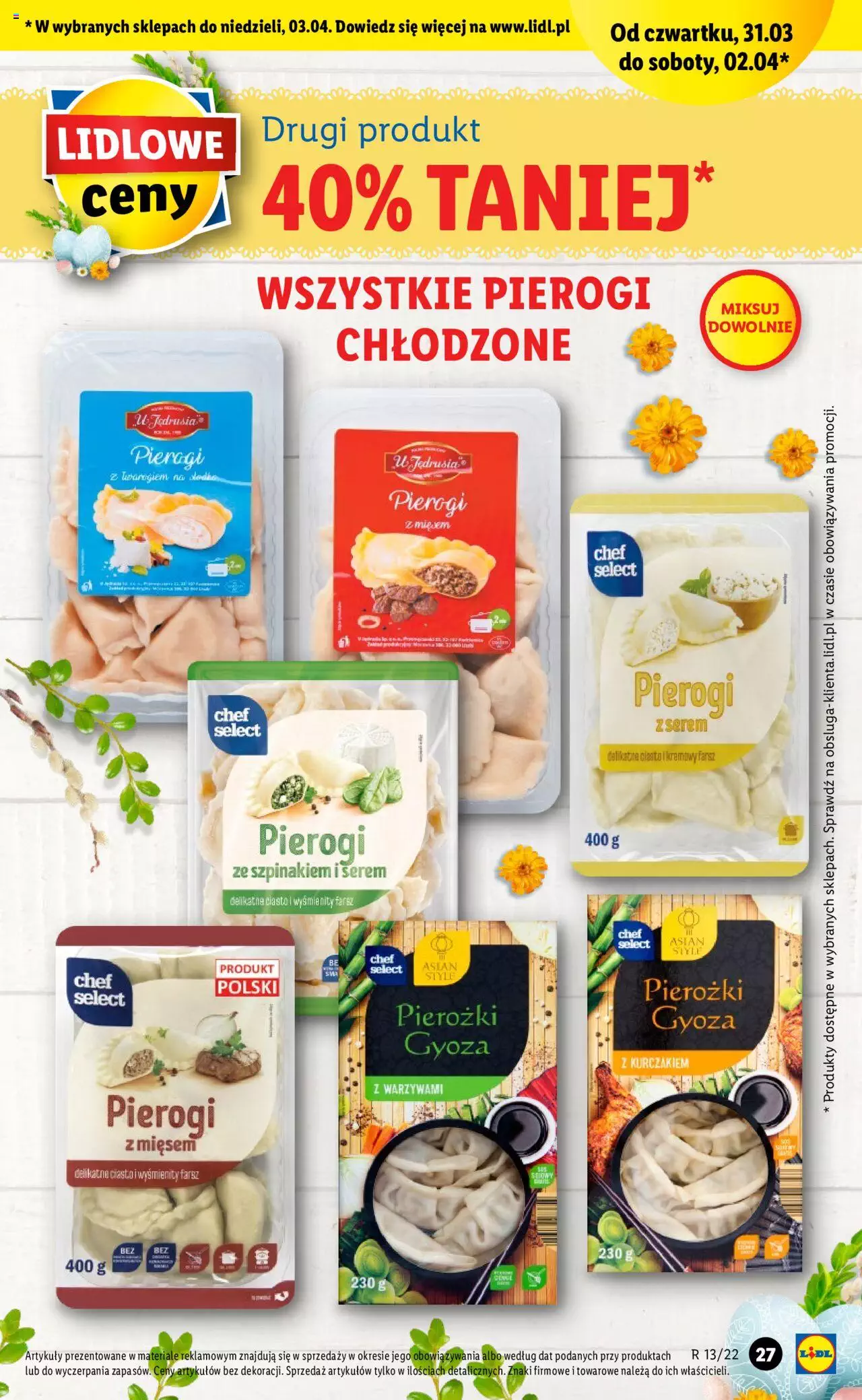 Lidl gazetka ważna od 31.03.2022 do 03.04.2022 strona 27