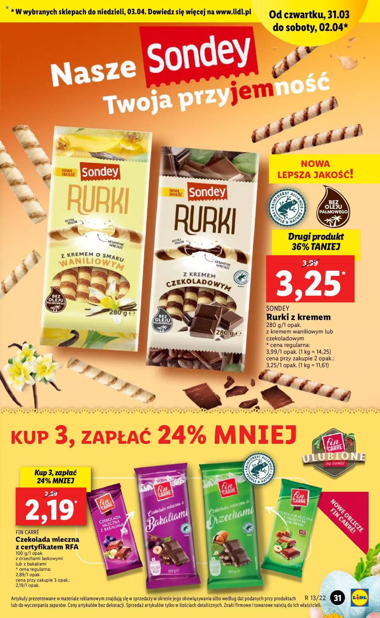 Lidl gazetka ważna od 31.03.2022 do 03.04.2022 strona 31