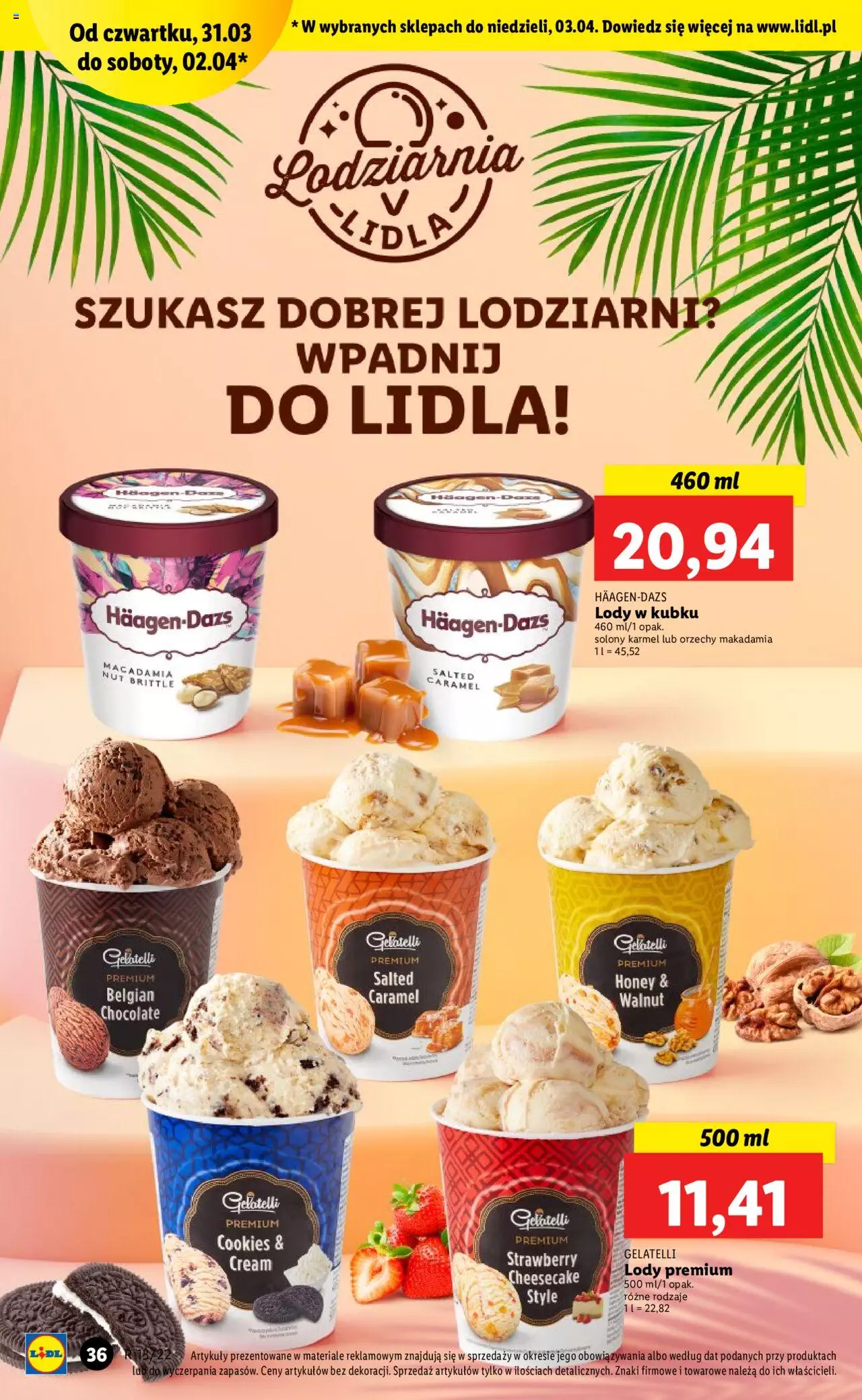 Lidl gazetka ważna od 31.03.2022 do 03.04.2022 strona 36