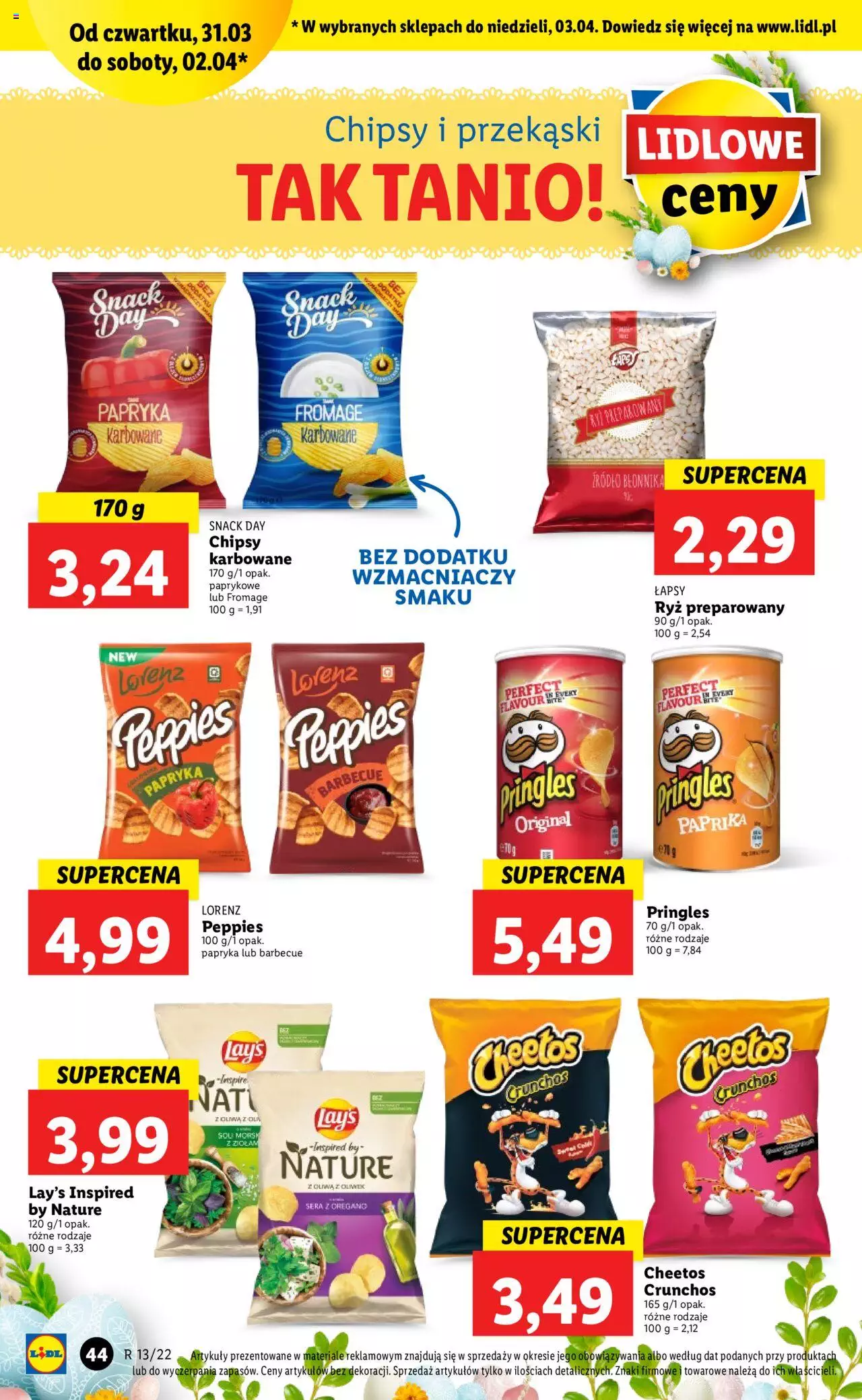 Lidl gazetka ważna od 31.03.2022 do 03.04.2022 strona 44