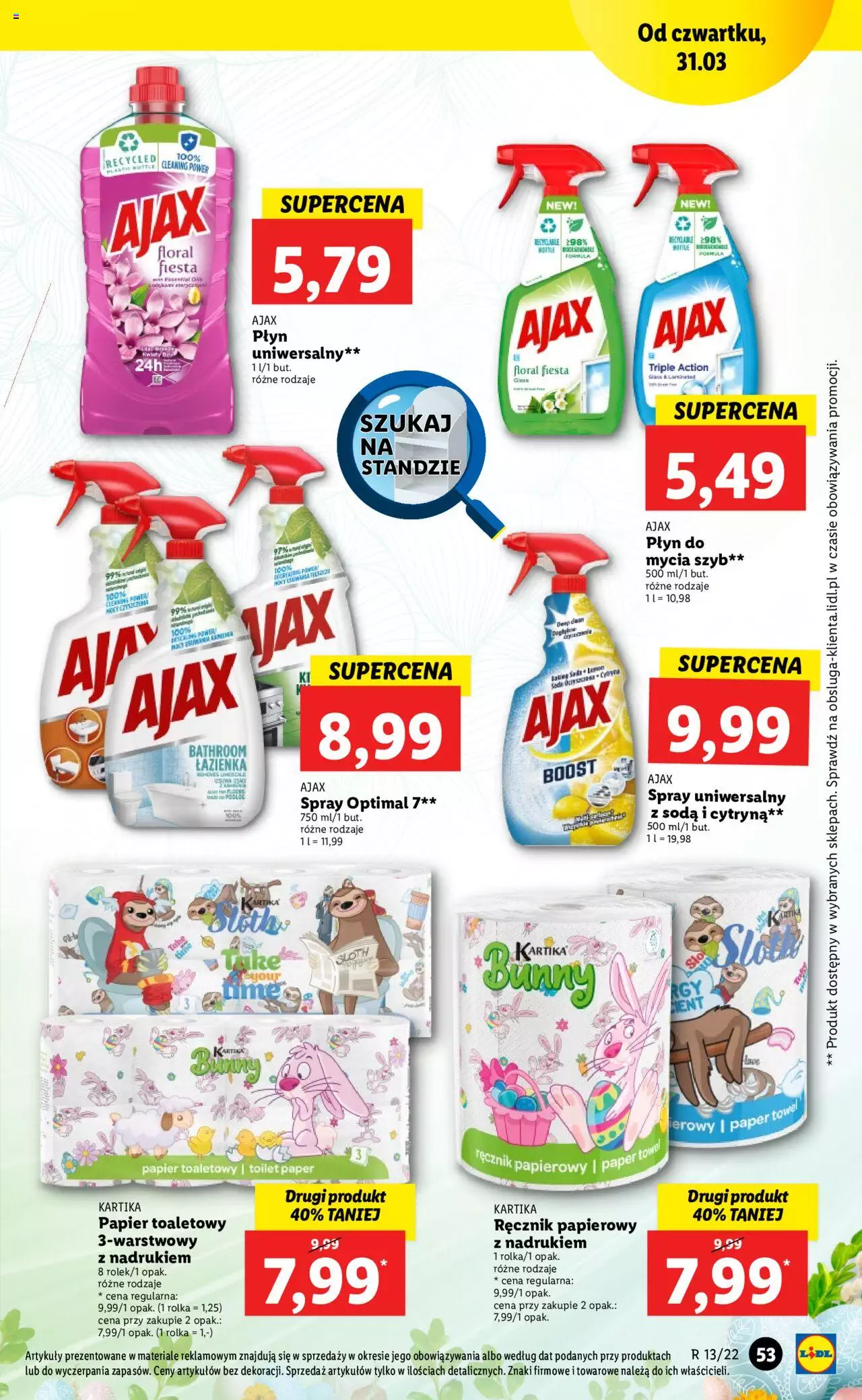 Lidl gazetka ważna od 31.03.2022 do 03.04.2022 strona 53
