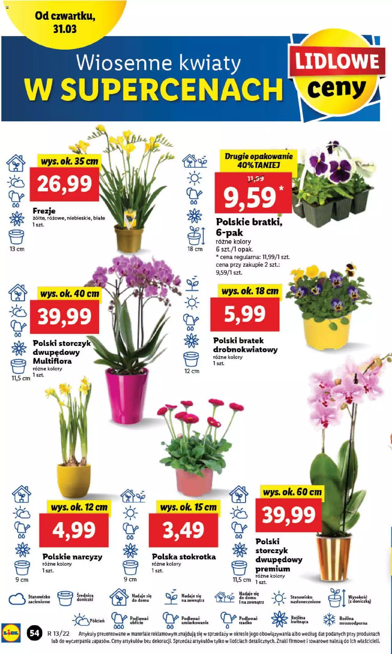 Lidl gazetka ważna od 31.03.2022 do 03.04.2022 strona 54