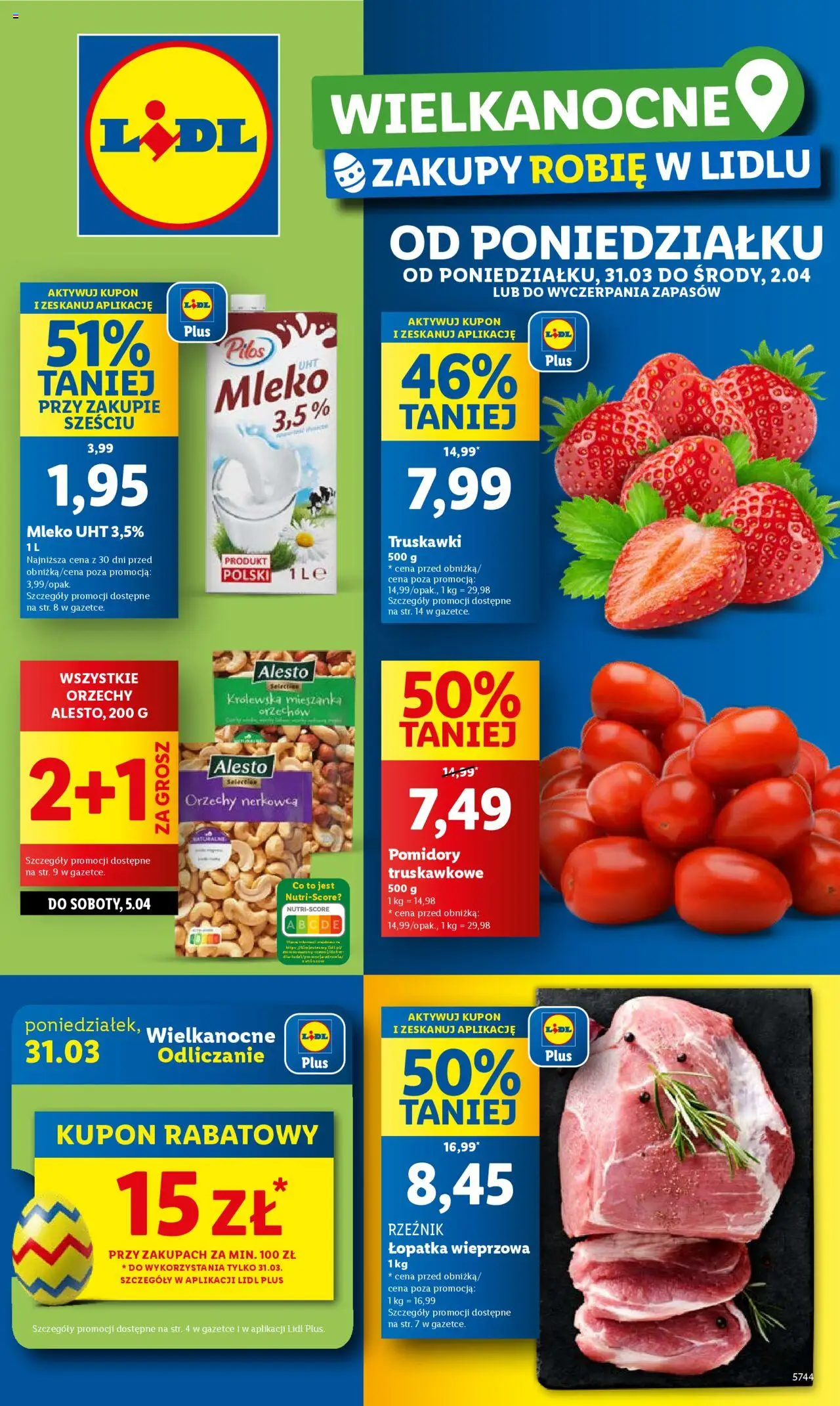 LIDL gazetka ważna od 31.03.2025 do 02.04.2025 strona 1