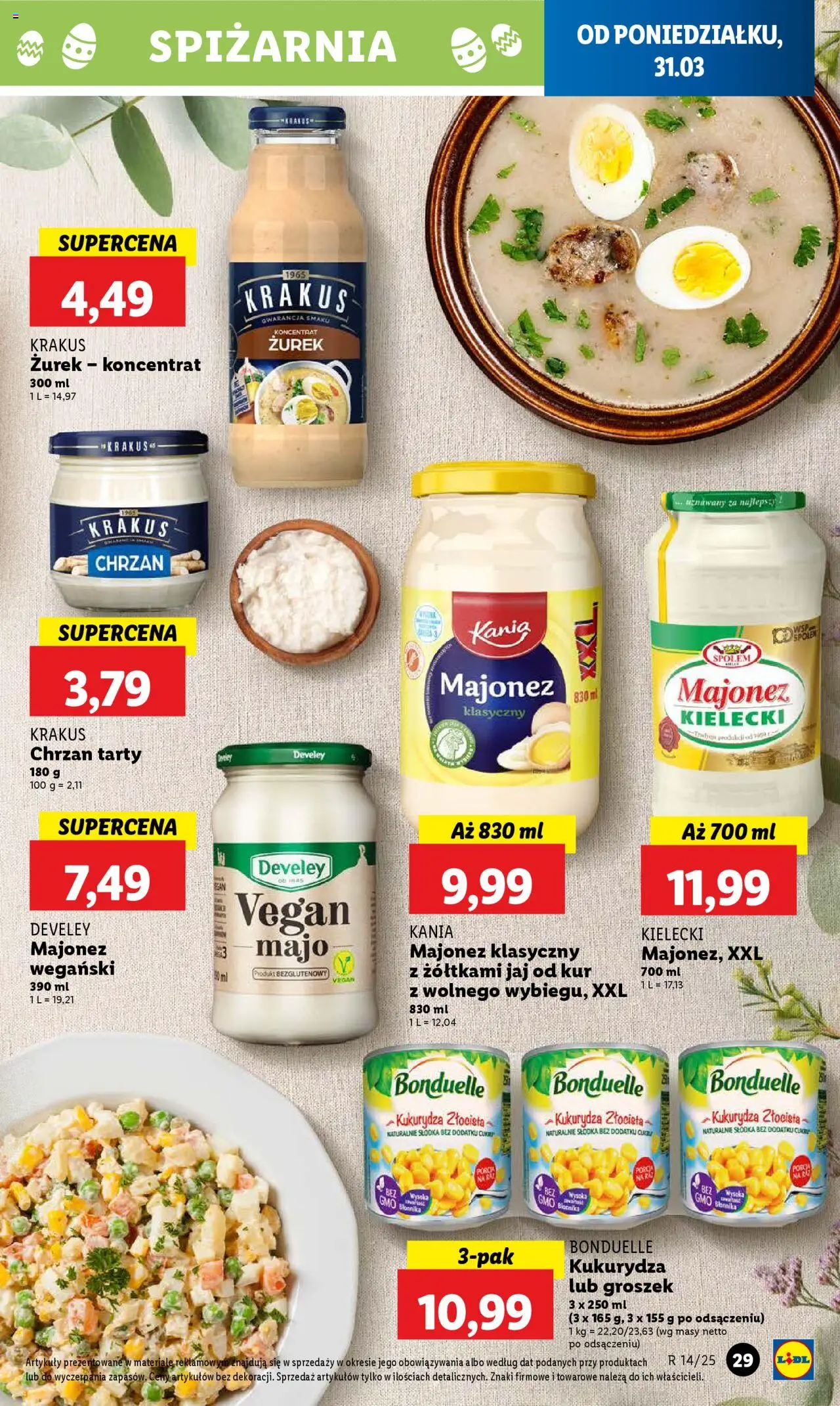 LIDL gazetka ważna od 31.03.2025 do 02.04.2025 strona 31