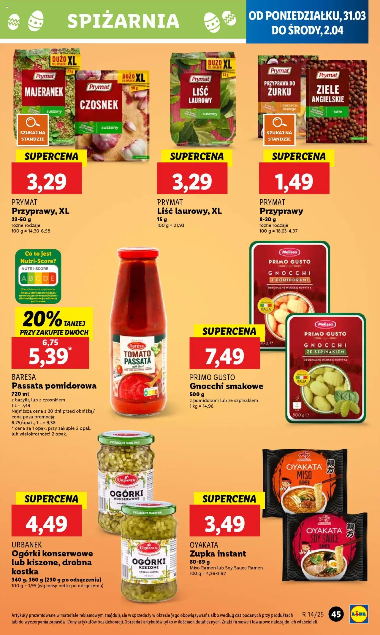 LIDL gazetka ważna od 31.03.2025 do 02.04.2025 strona 47