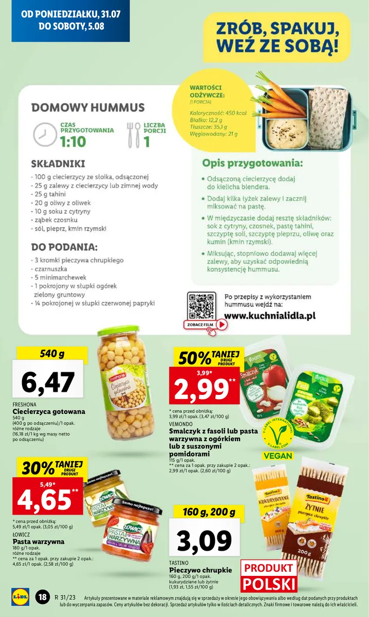 Lidl gazetka ważna od 31.07.2023 do 05.08.2023 strona 11