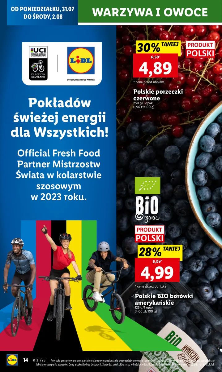 Lidl gazetka ważna od 31.07.2023 do 05.08.2023 strona 14