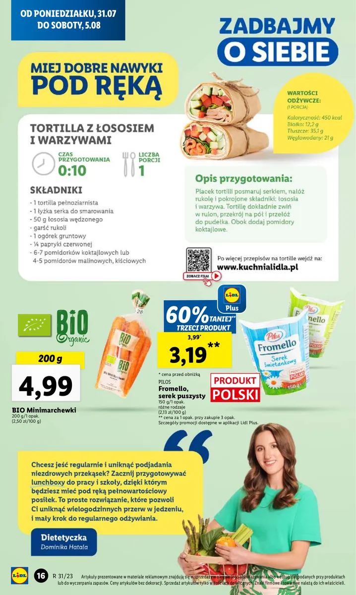 Lidl gazetka ważna od 31.07.2023 do 05.08.2023 strona 16