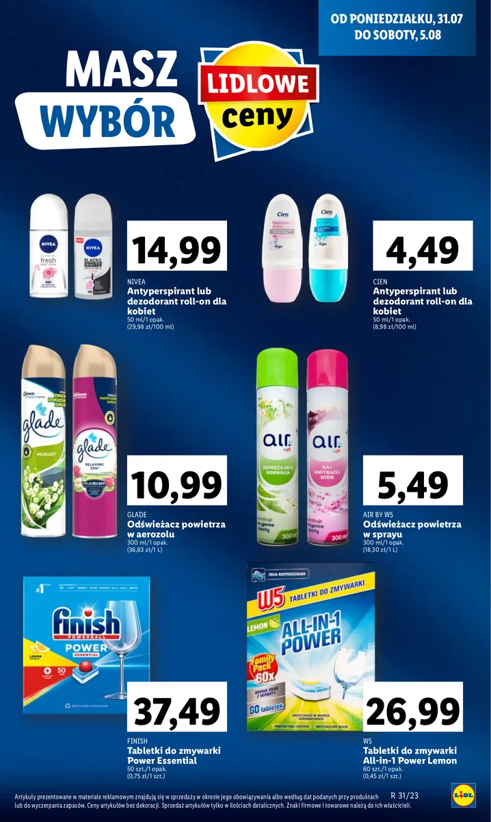 Lidl gazetka ważna od 31.07.2023 do 05.08.2023 strona 18
