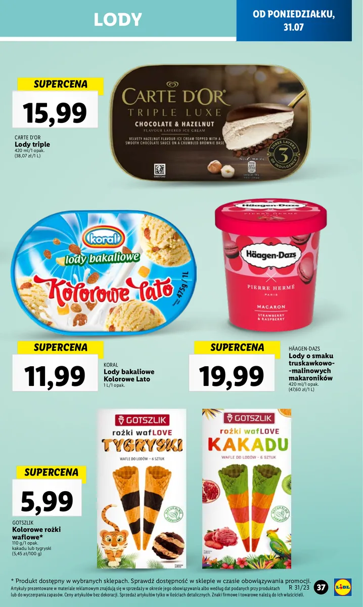 Lidl gazetka ważna od 31.07.2023 do 05.08.2023 strona 37