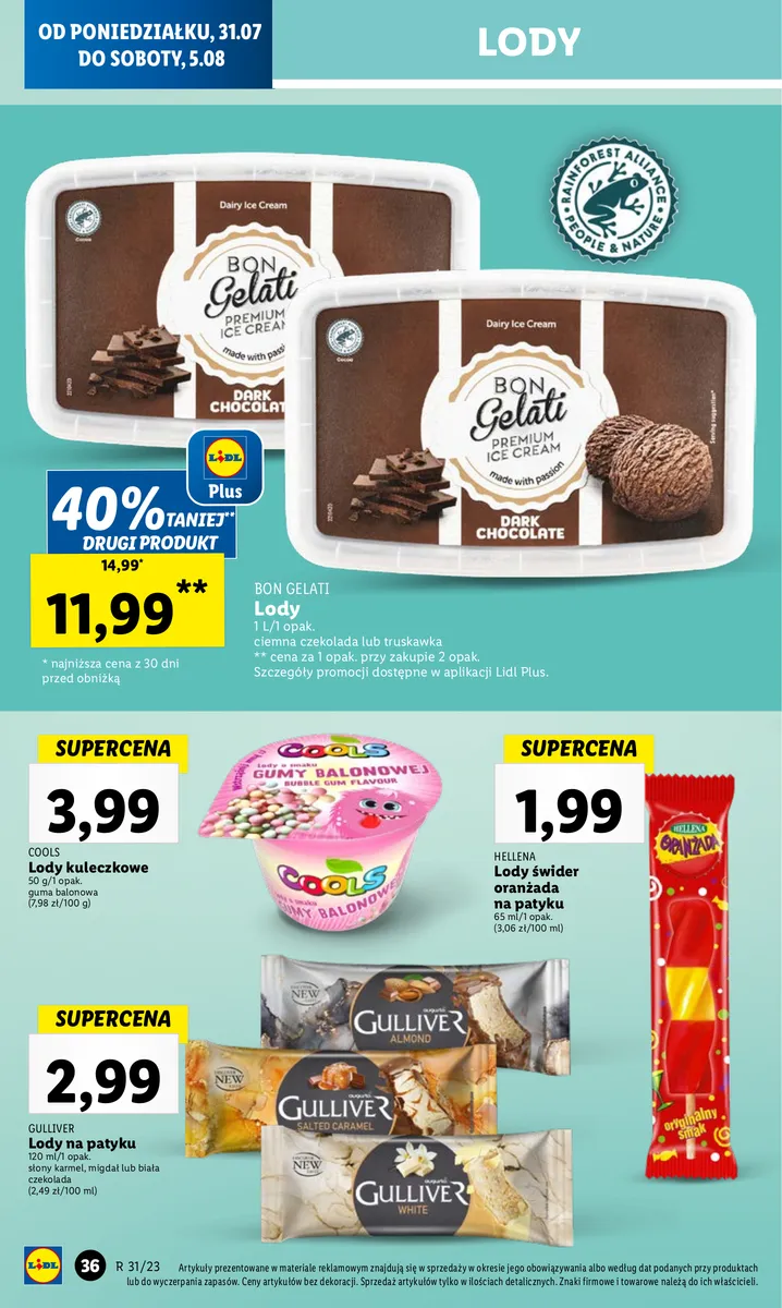 Lidl gazetka ważna od 31.07.2023 do 05.08.2023 strona 43