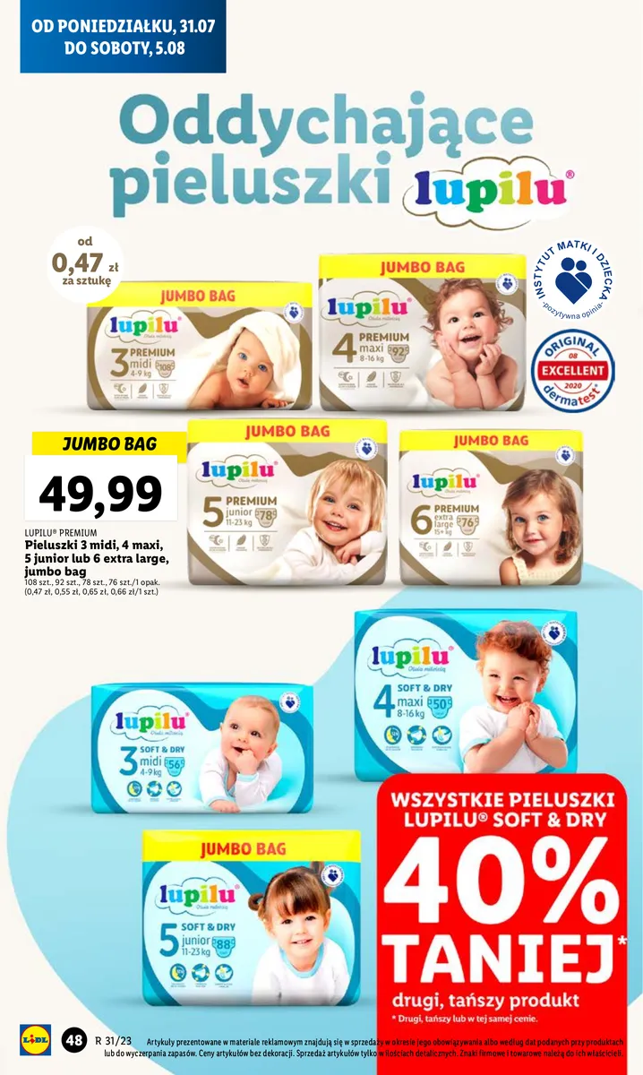 Lidl gazetka ważna od 31.07.2023 do 05.08.2023 strona 44