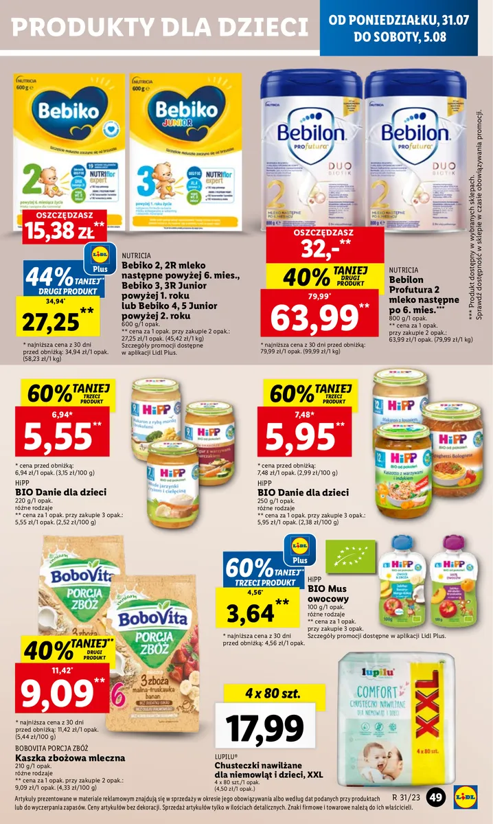 Lidl gazetka ważna od 31.07.2023 do 05.08.2023 strona 46