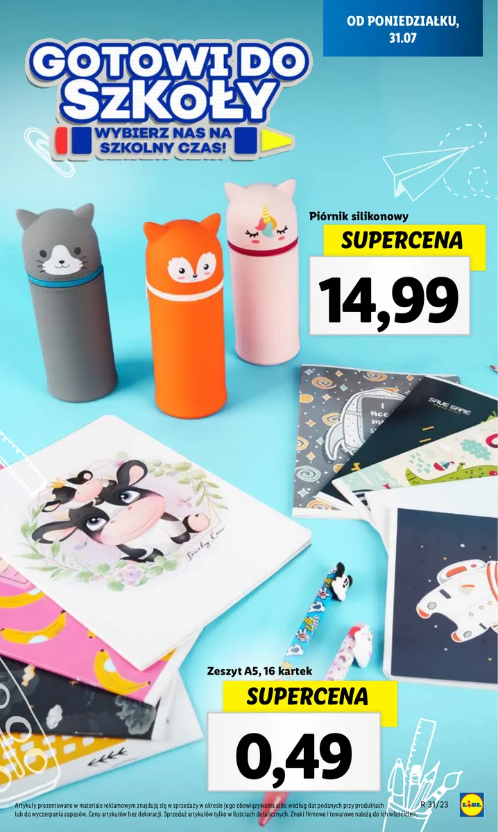 Lidl gazetka ważna od 31.07.2023 do 05.08.2023 strona 49