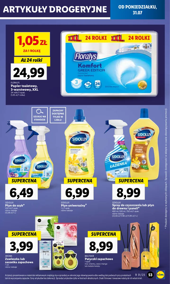 Lidl gazetka ważna od 31.07.2023 do 05.08.2023 strona 52