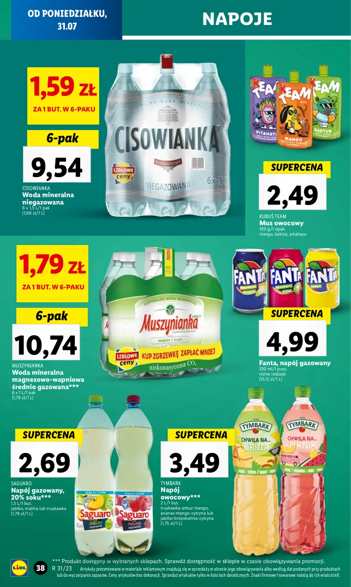 Lidl gazetka ważna od 31.07.2023 do 05.08.2023 strona 54