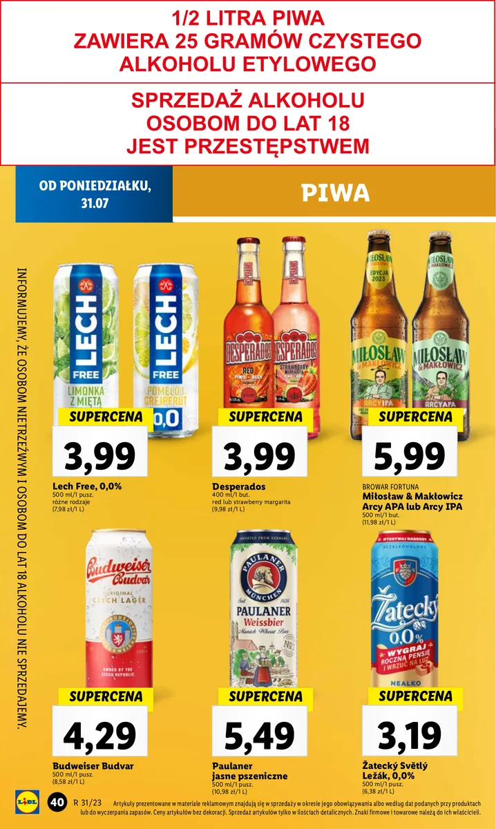 Lidl gazetka ważna od 31.07.2023 do 05.08.2023 strona 57