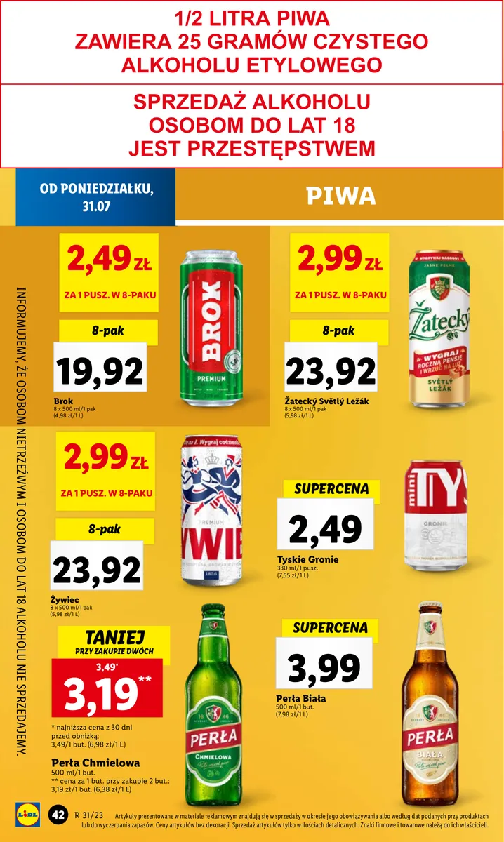 Lidl gazetka ważna od 31.07.2023 do 05.08.2023 strona 60