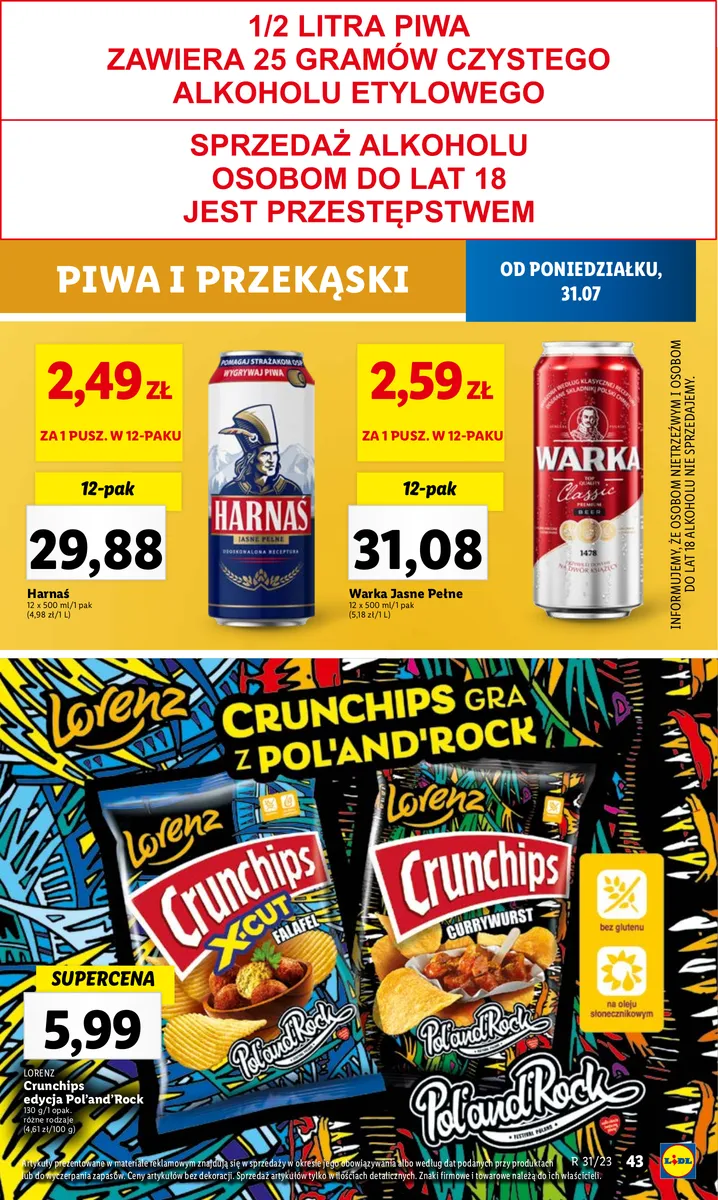Lidl gazetka ważna od 31.07.2023 do 05.08.2023 strona 61