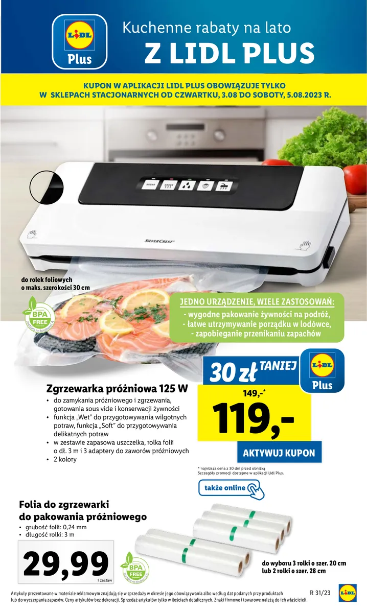 Lidl gazetka ważna od 31.07.2023 do 05.08.2023 strona 64